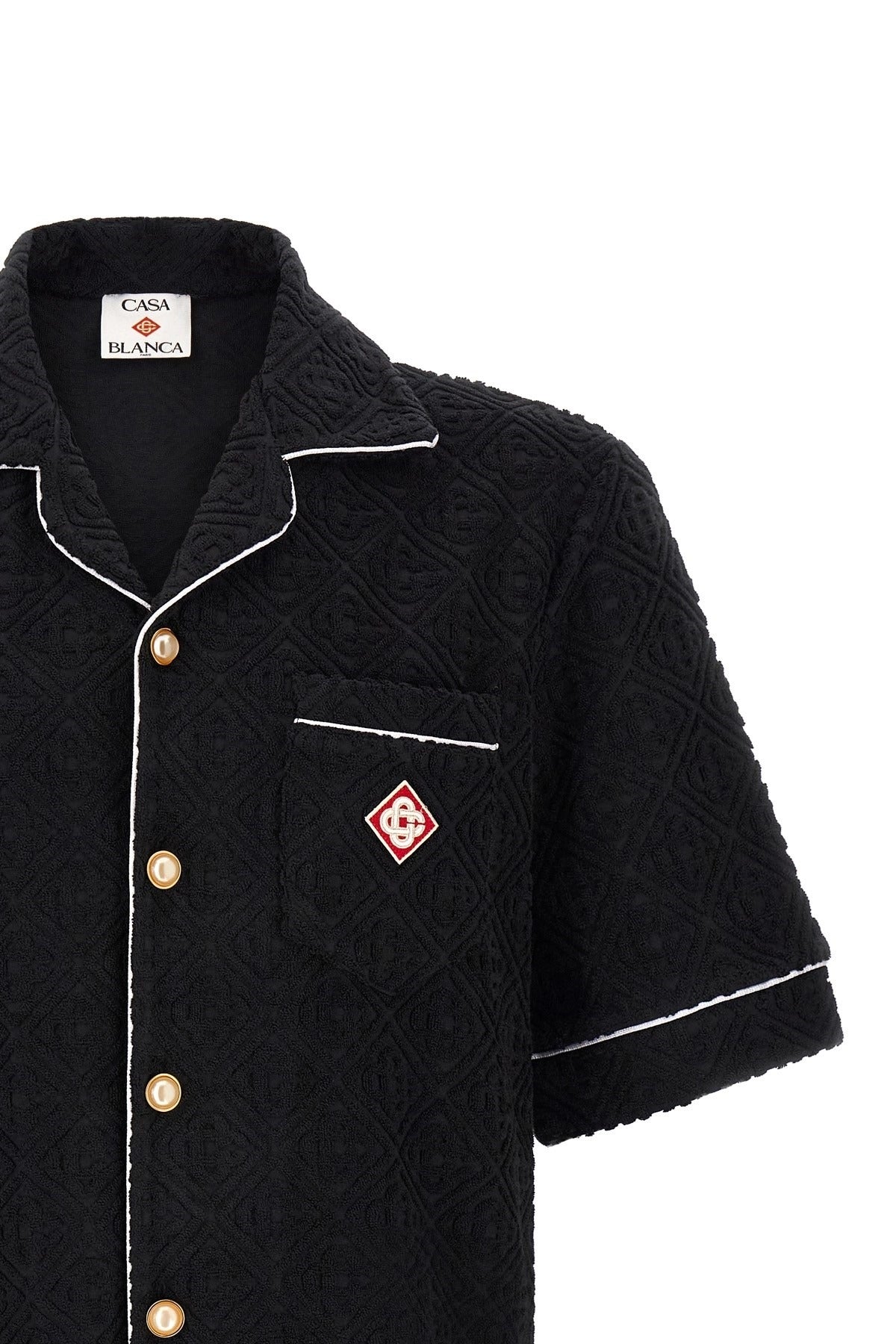 Casablanca Towelling Monogram Shirt