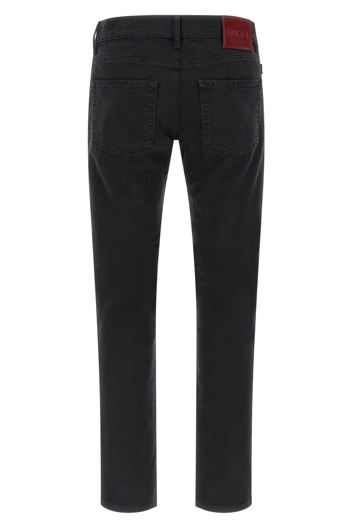 Gucci GG Jacquard Denim Jeans
