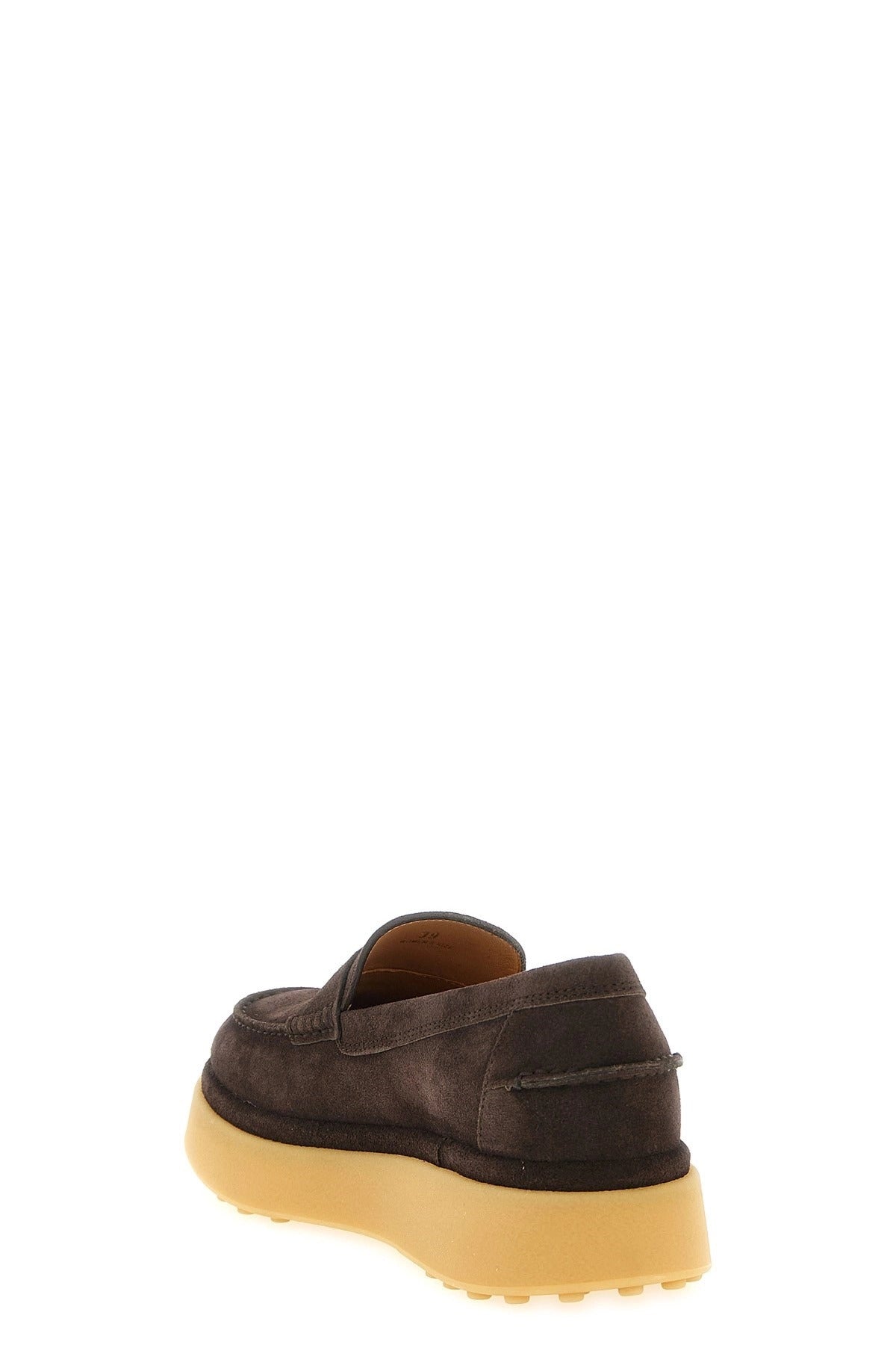 Tod's Brown Suede Loafers