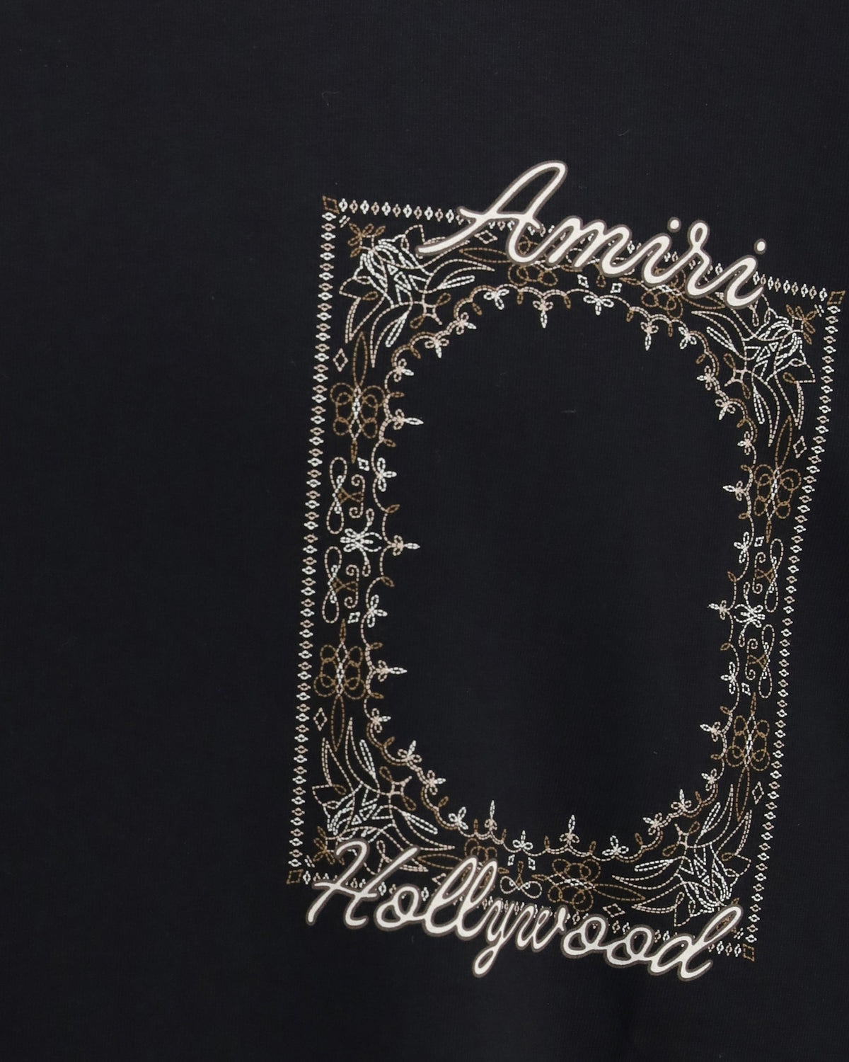 Amiri Ma Quad Bandana Os T-Shirt