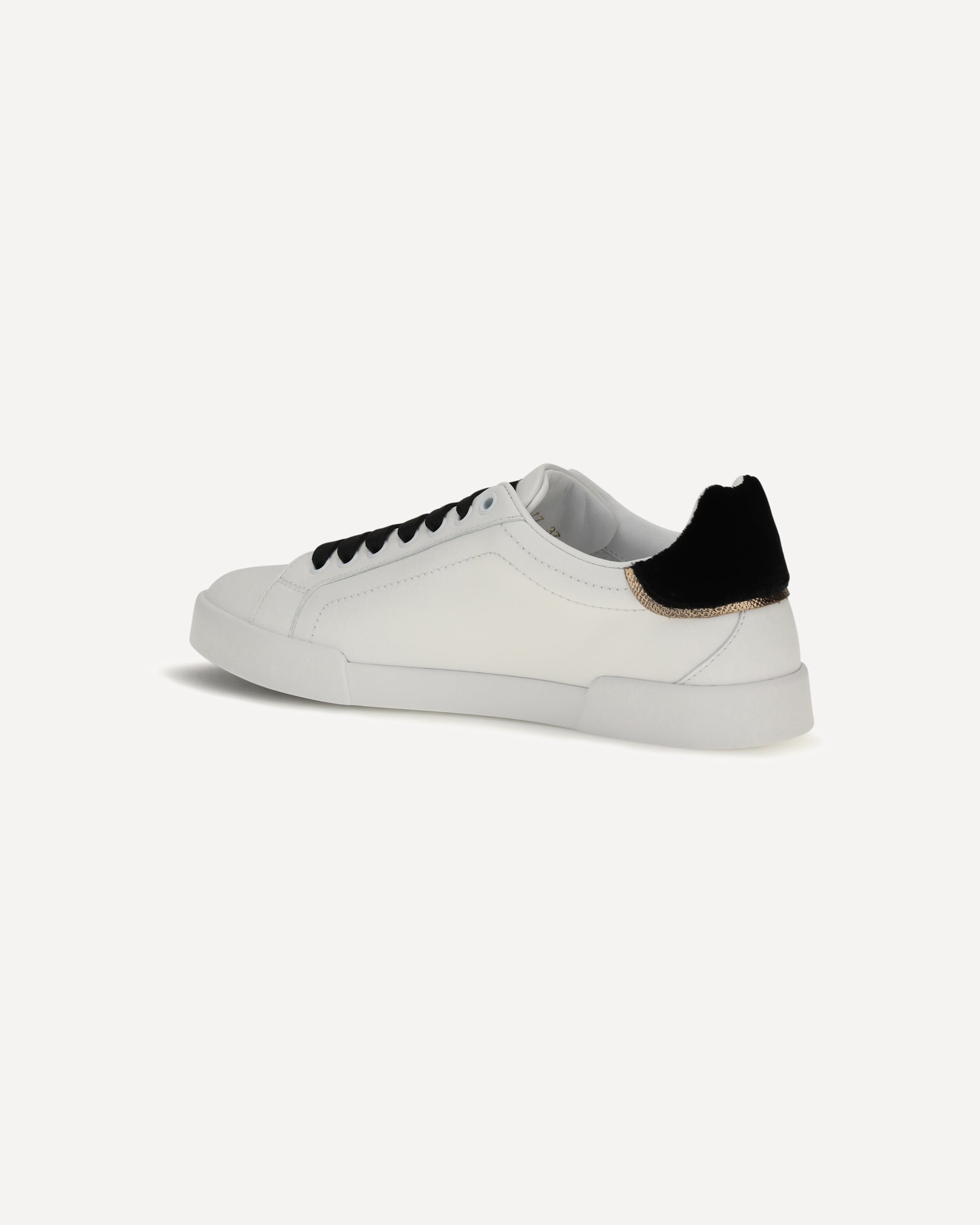 Dolce & Gabbana Leather Sneakers With Logo