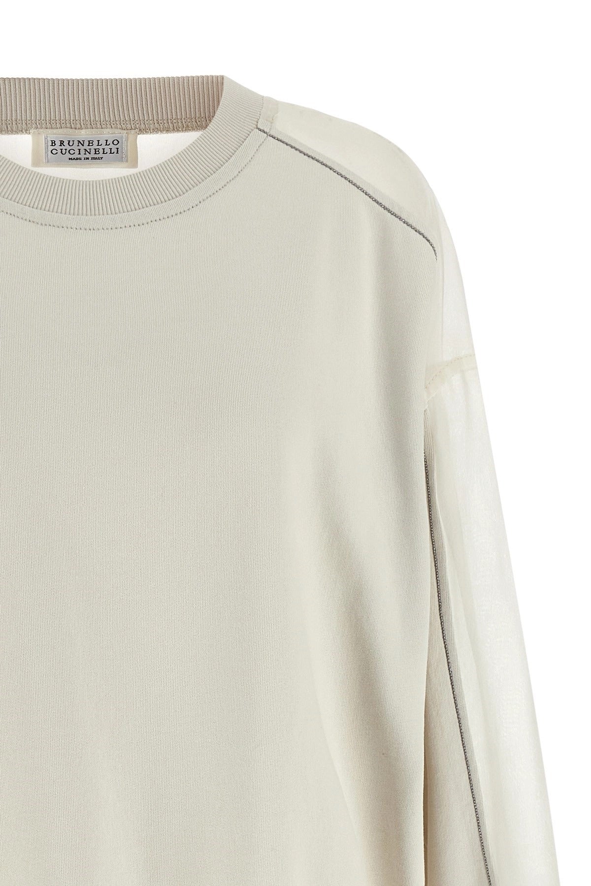 Brunello Cucinelli Organza Monile Sweatshirt