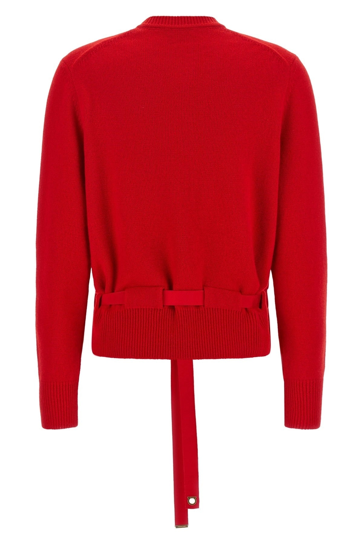 Ferragamo Cropped Belted Cardigan