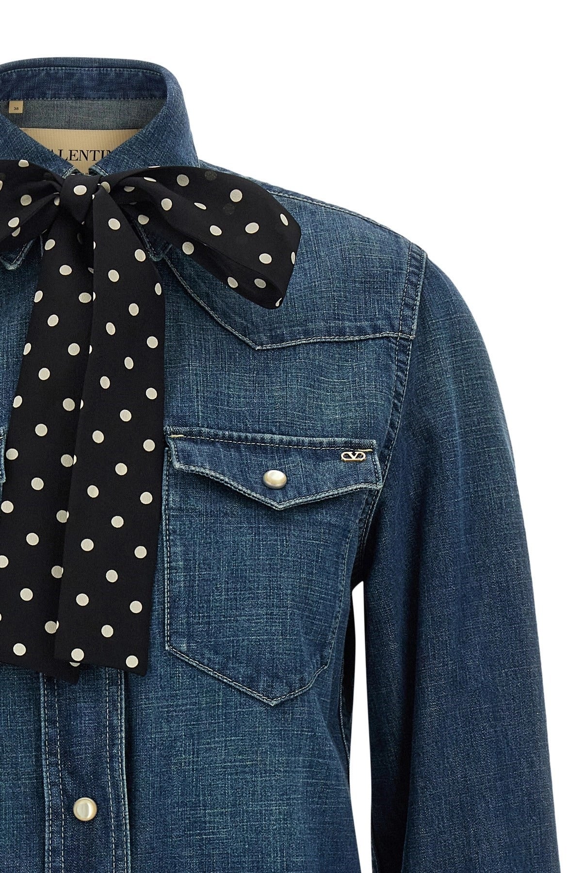 Valentino Garavani Western Denim Shirt