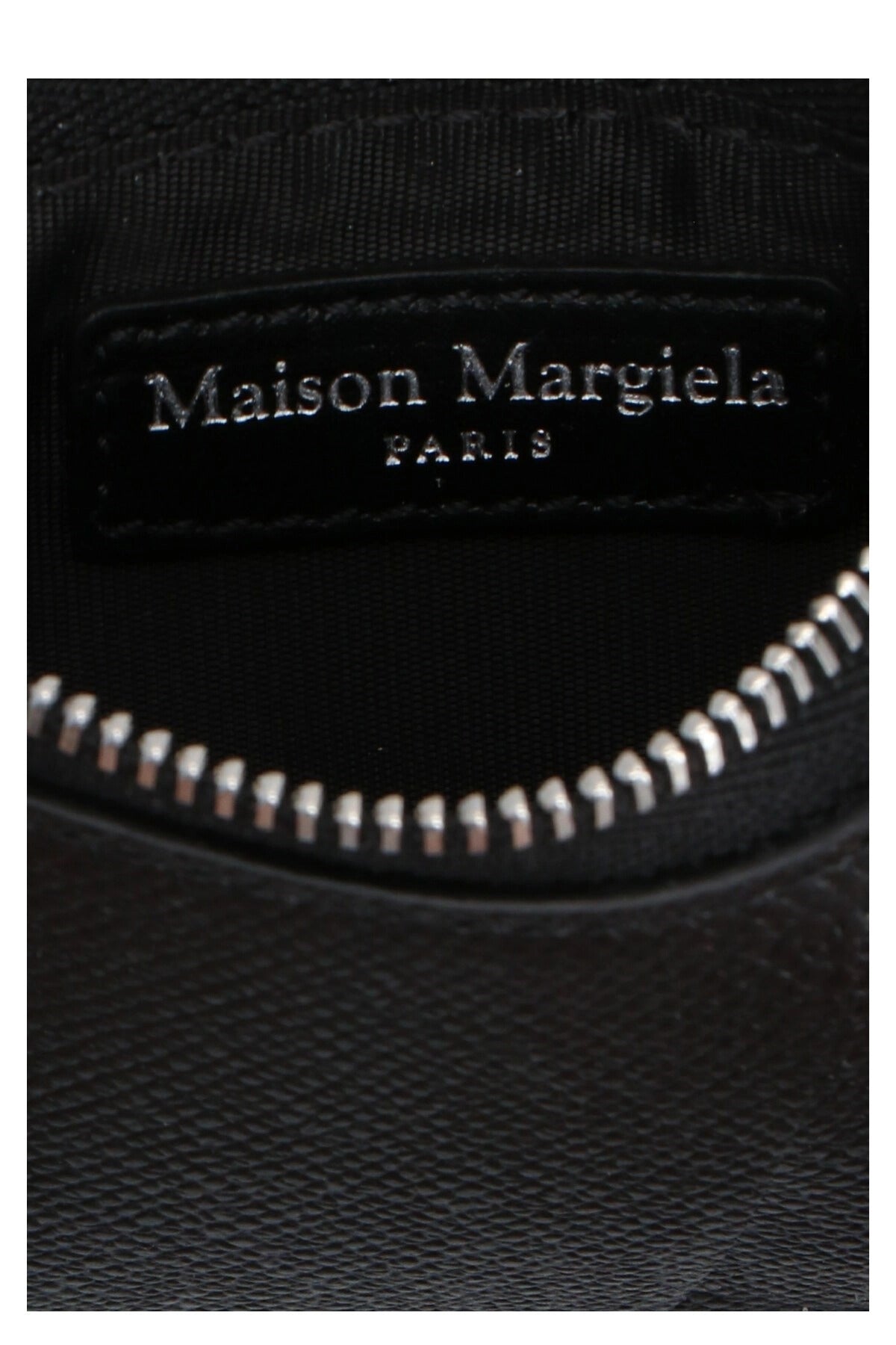Maison Margiela Stitching Zipped Card Holder
