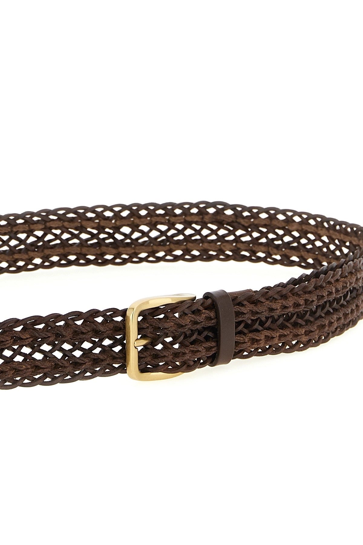 Brunello Cucinelli Braided Calf Belt