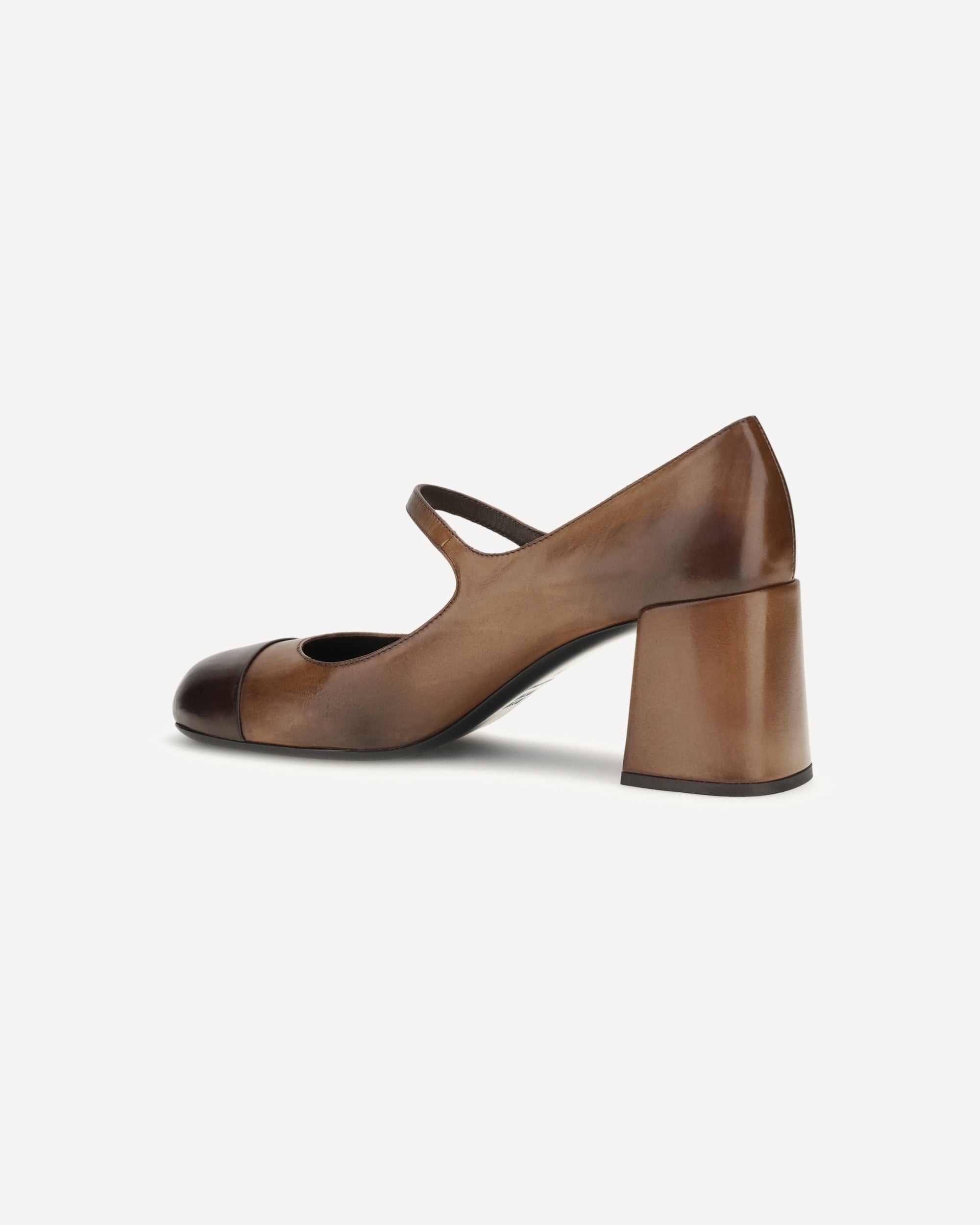 Miu Miu Leather Mary Jane Ballerinas