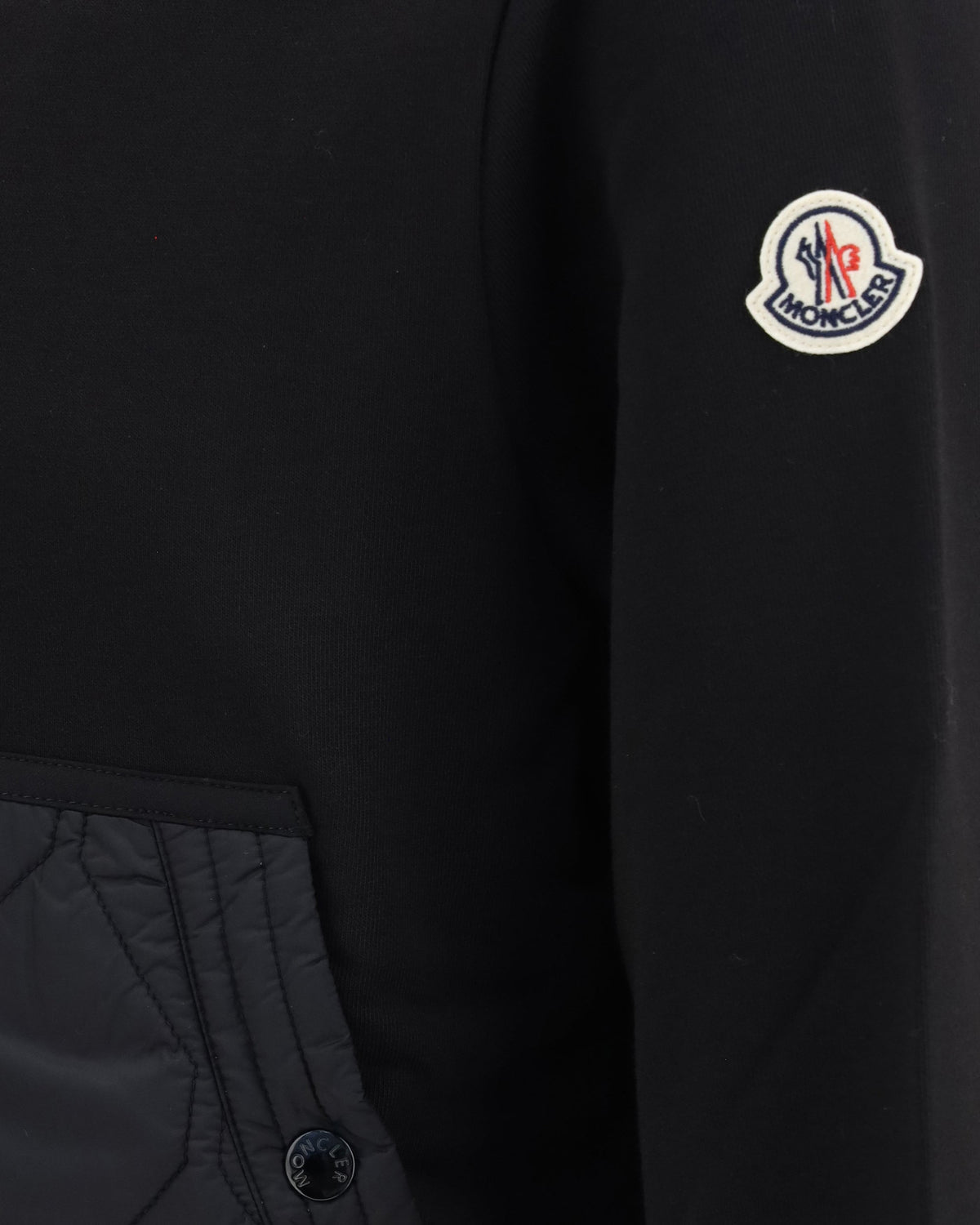 Moncler Hooded Zip-Up Sweatshirt