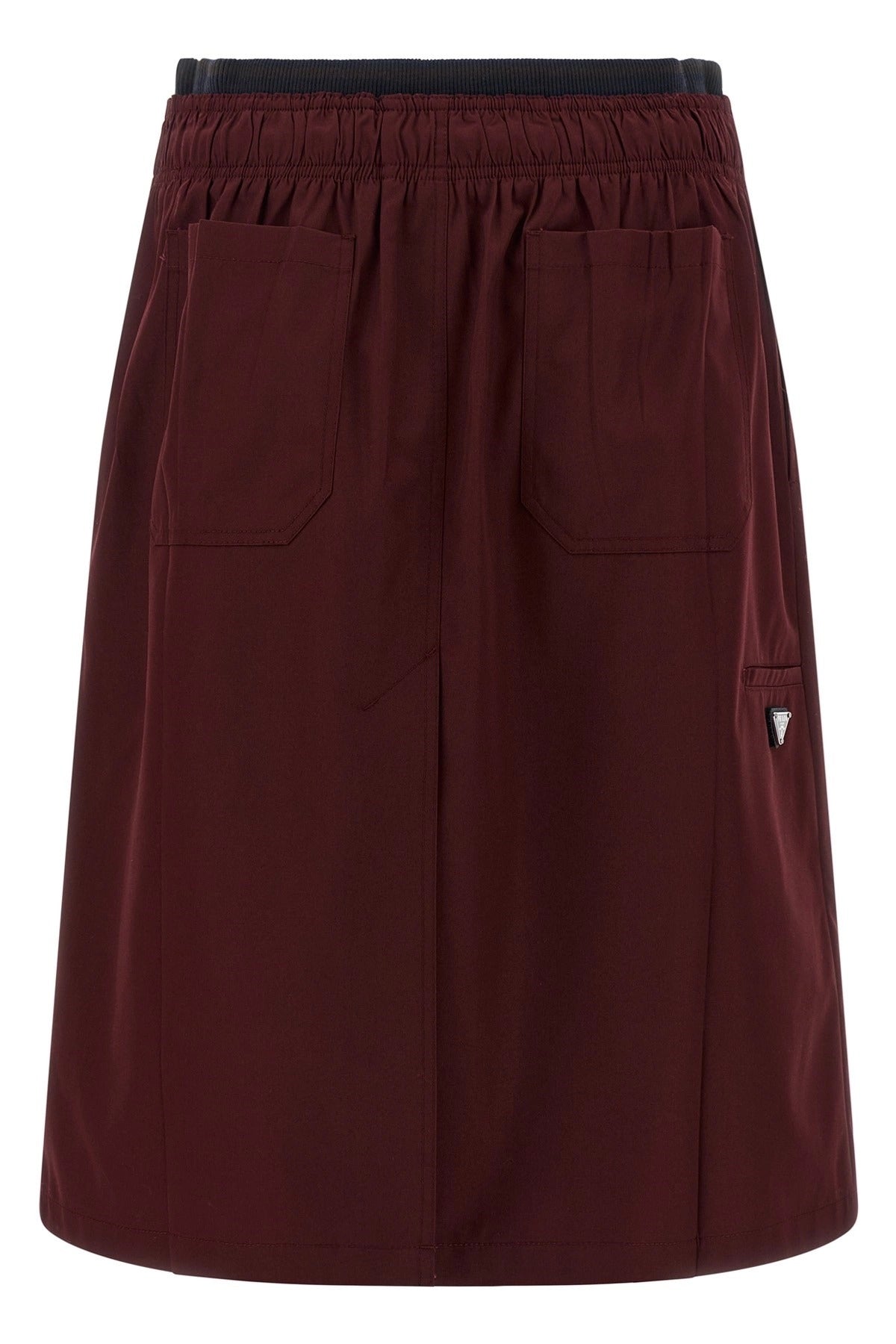 Prada Double Layer Elastic Skirt