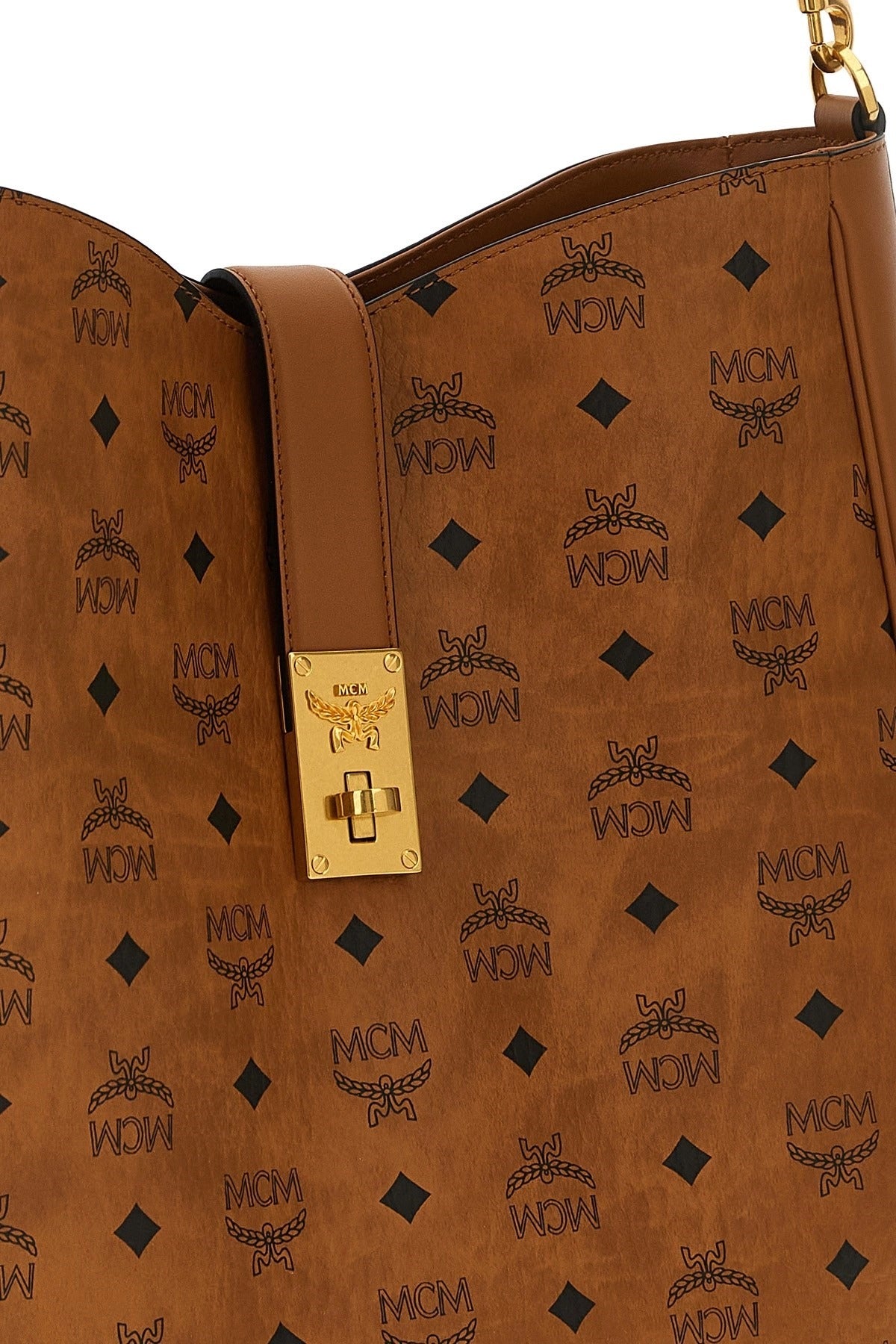 MCM Tracy Large Shoulder Bag