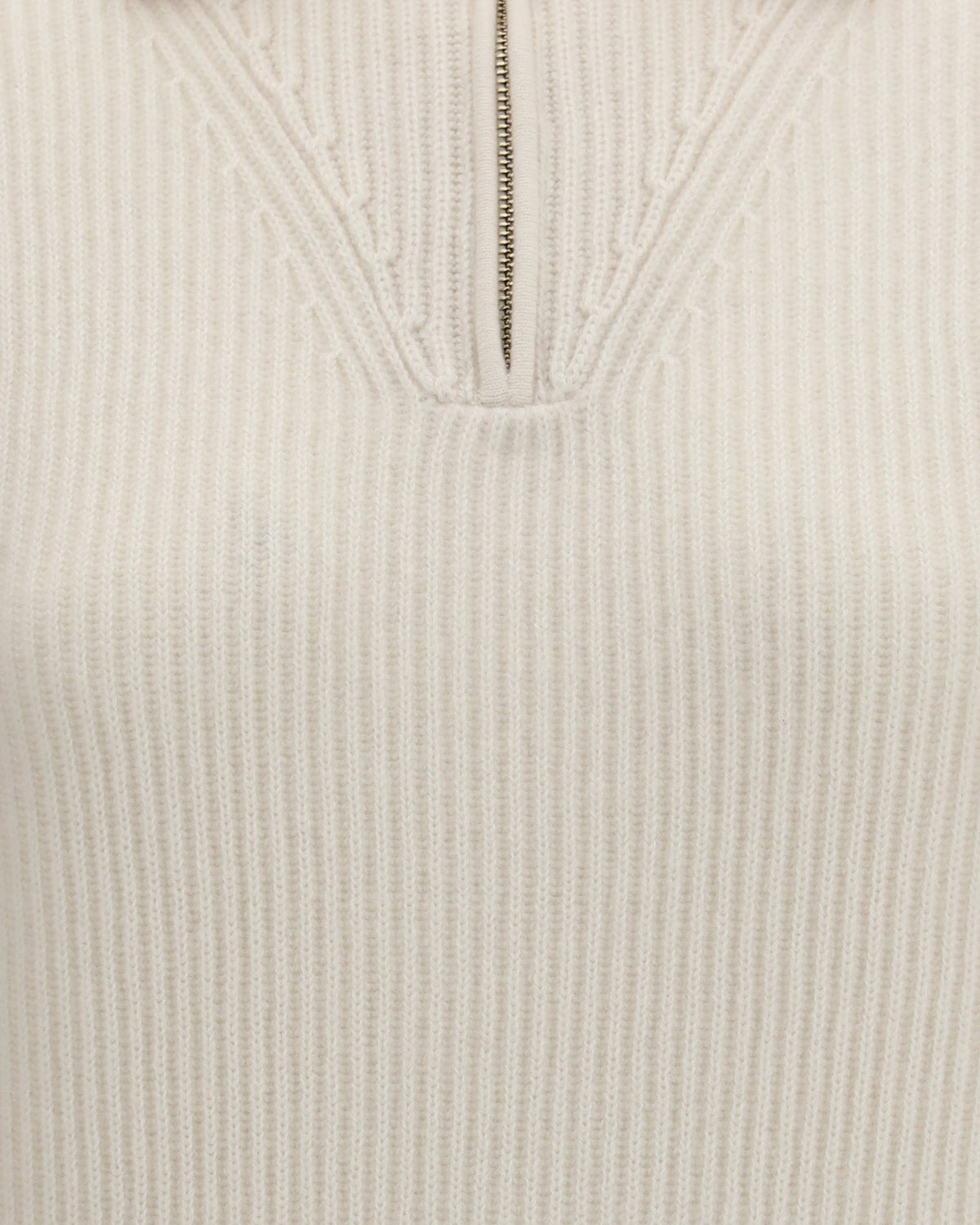 Forte_Forte Wool Cashmere Half Zip Sweater
