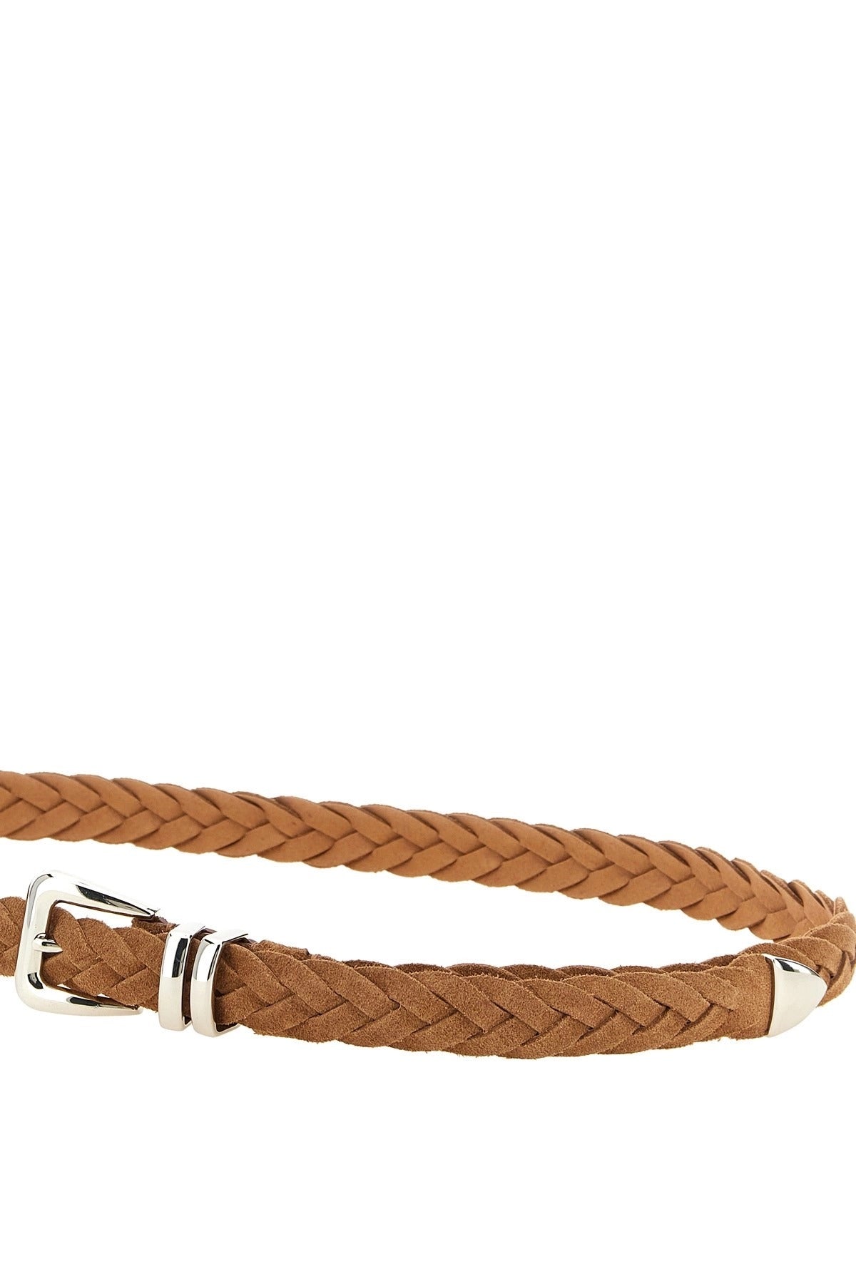 Brunello Cucinelli Inverted Calf Leather Belt