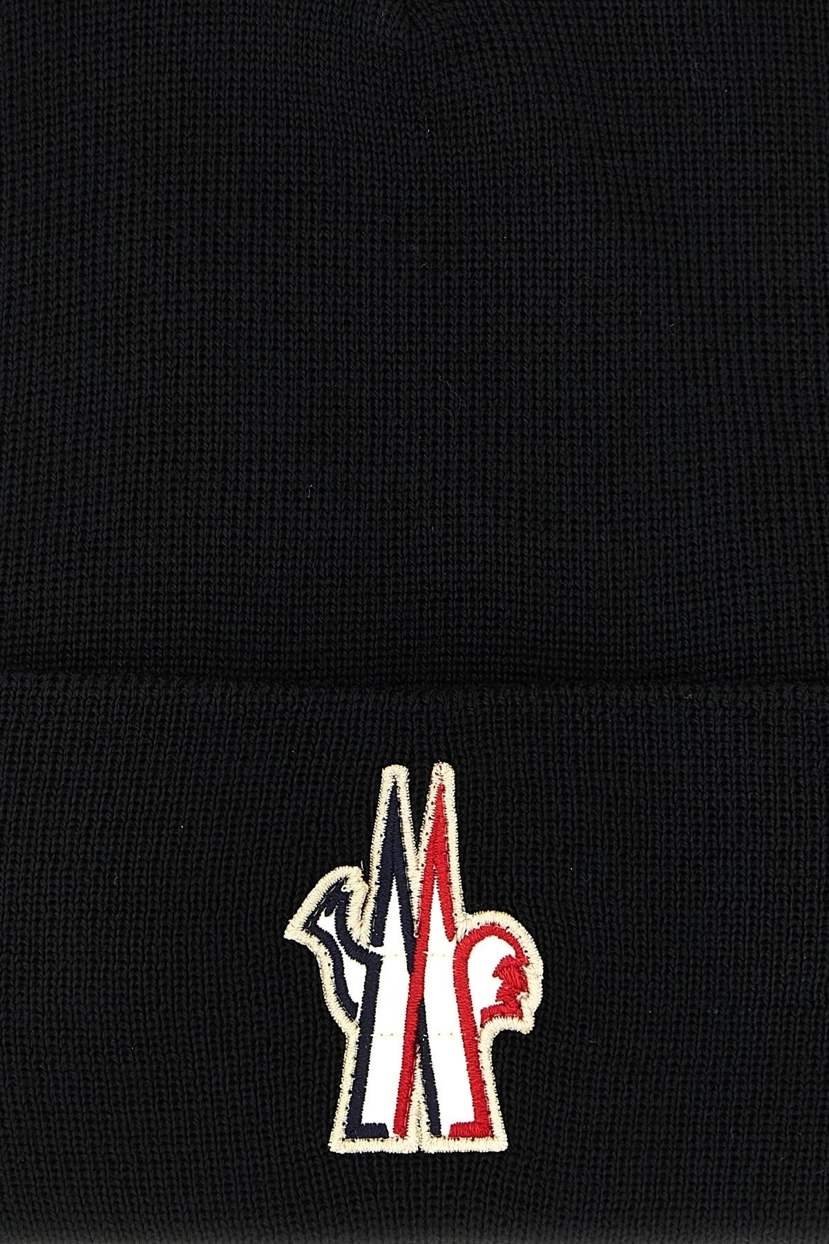 Moncler Grenoble Logo Patch Beanie