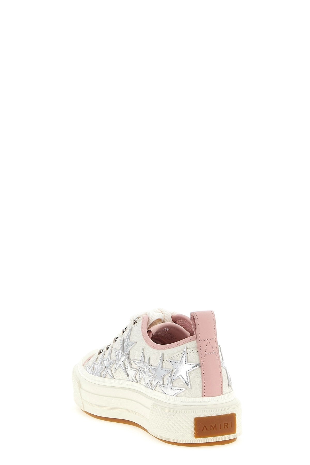Amiri Metallic Stars Court Low Sneakers