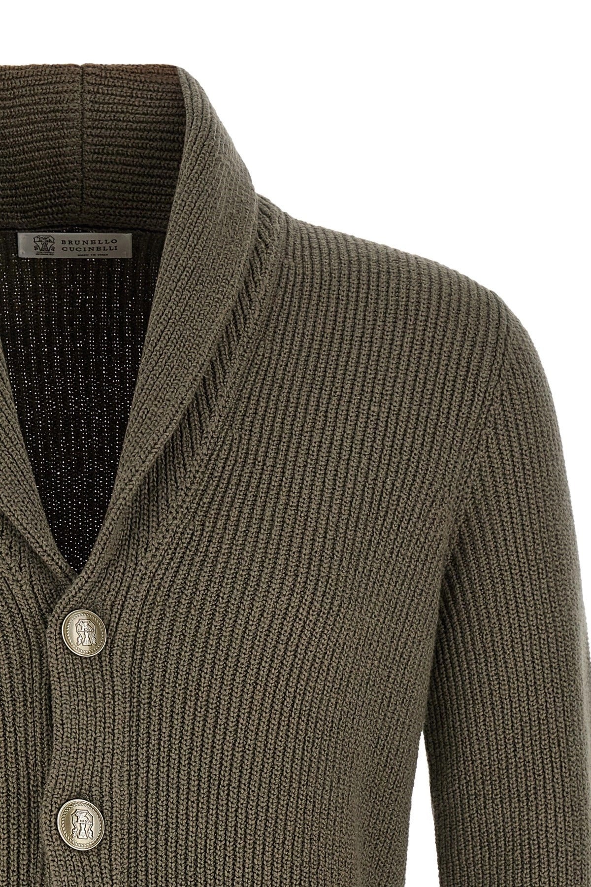 Brunello Cucinelli Malfilé Cotton Cardigan