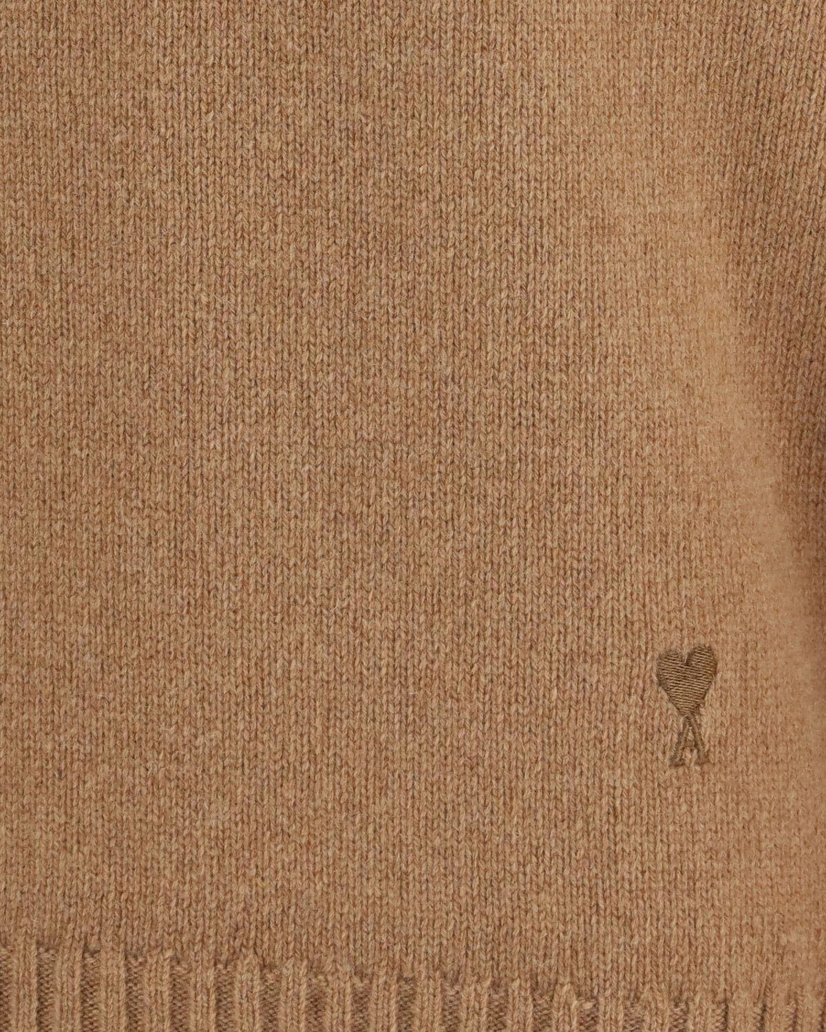 Ami Paris Cashmere Wool Blend Sweater