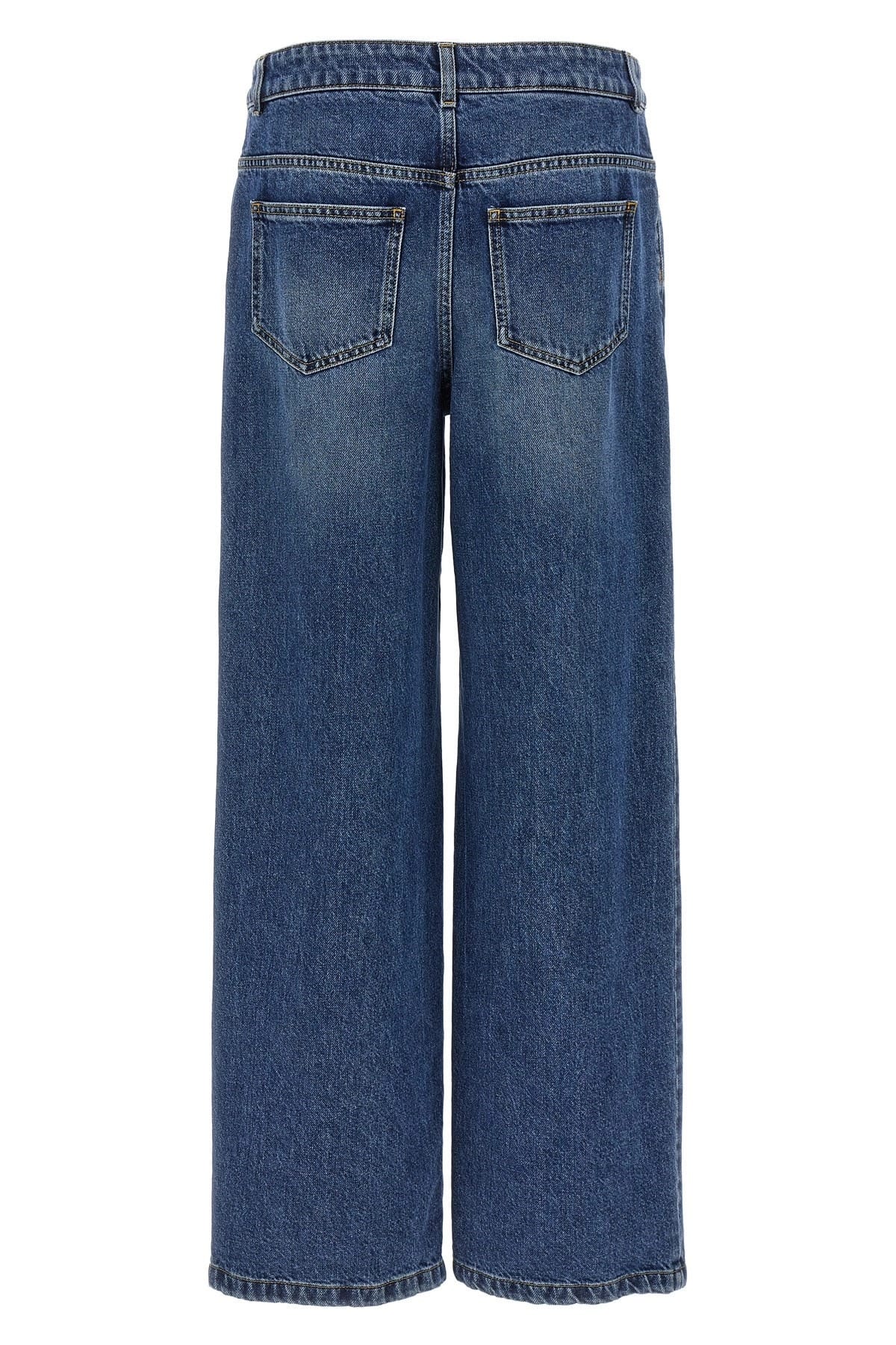 Moschino Blue Cotton Denim Jeans