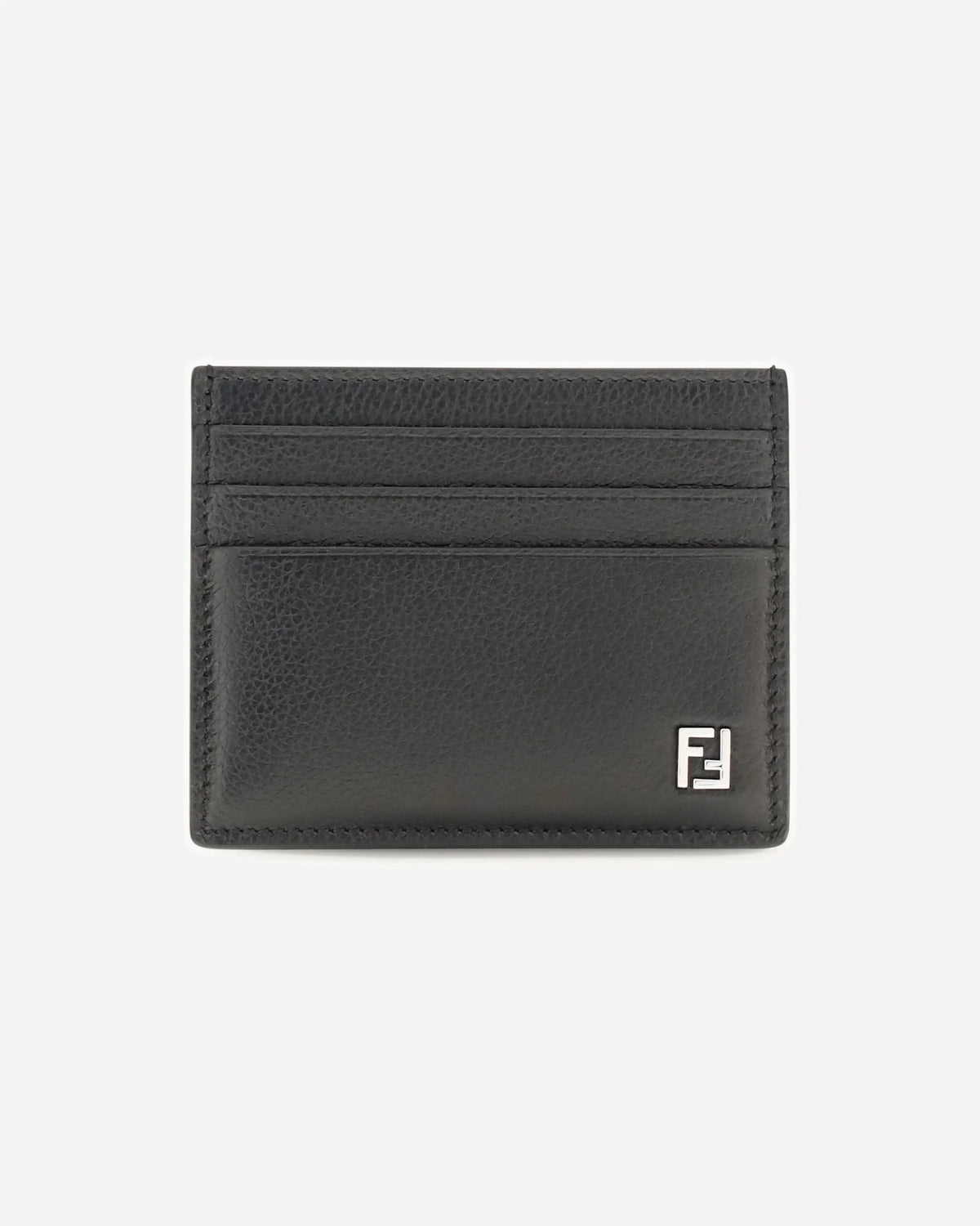 Fendi Araya Leather Card Holder
