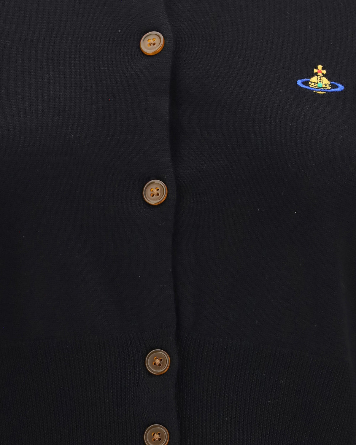 Vivienne Westwood Bea Cropped Wool Cardigan