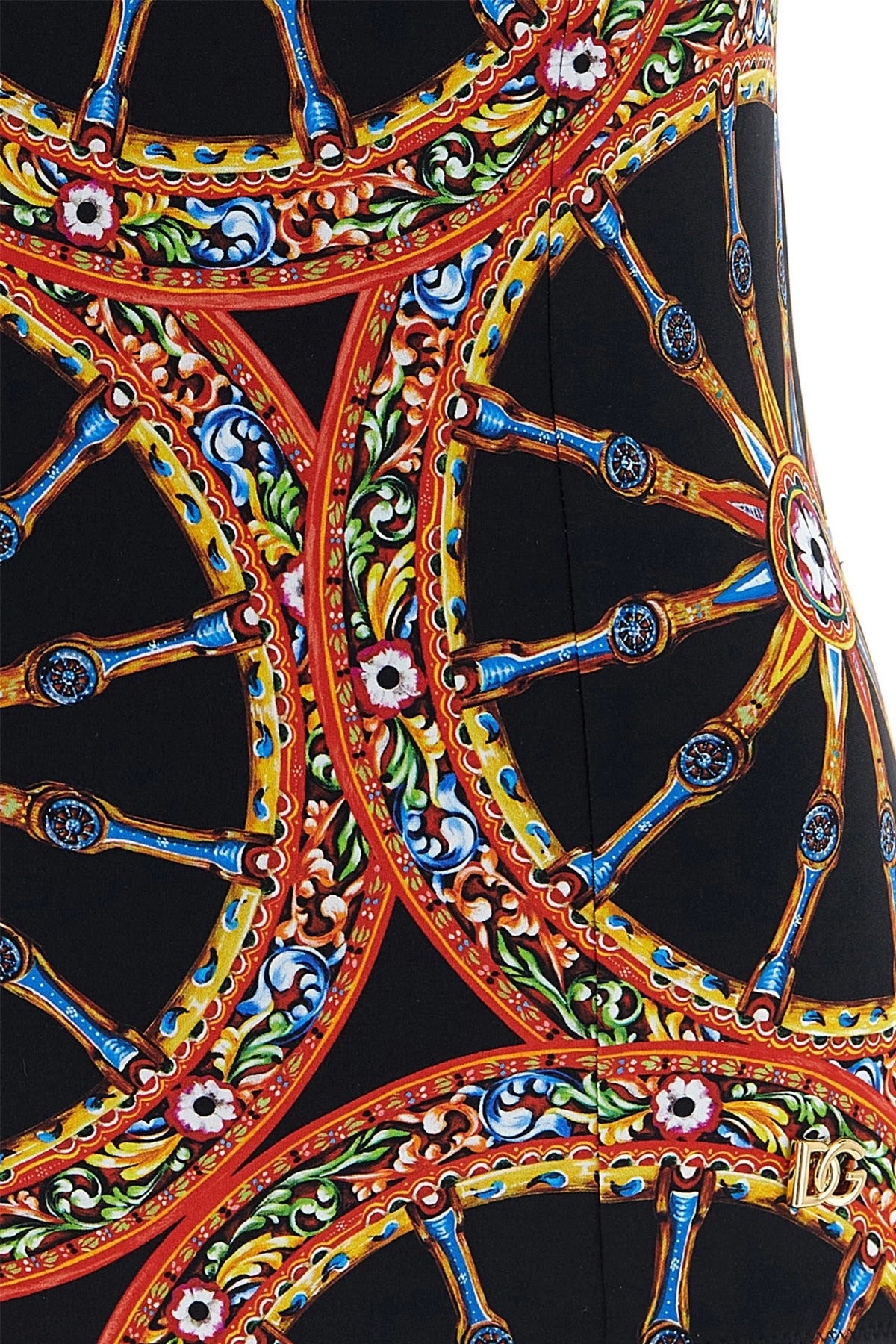 Dolce & Gabbana Carretto One-Piece Swimsuit