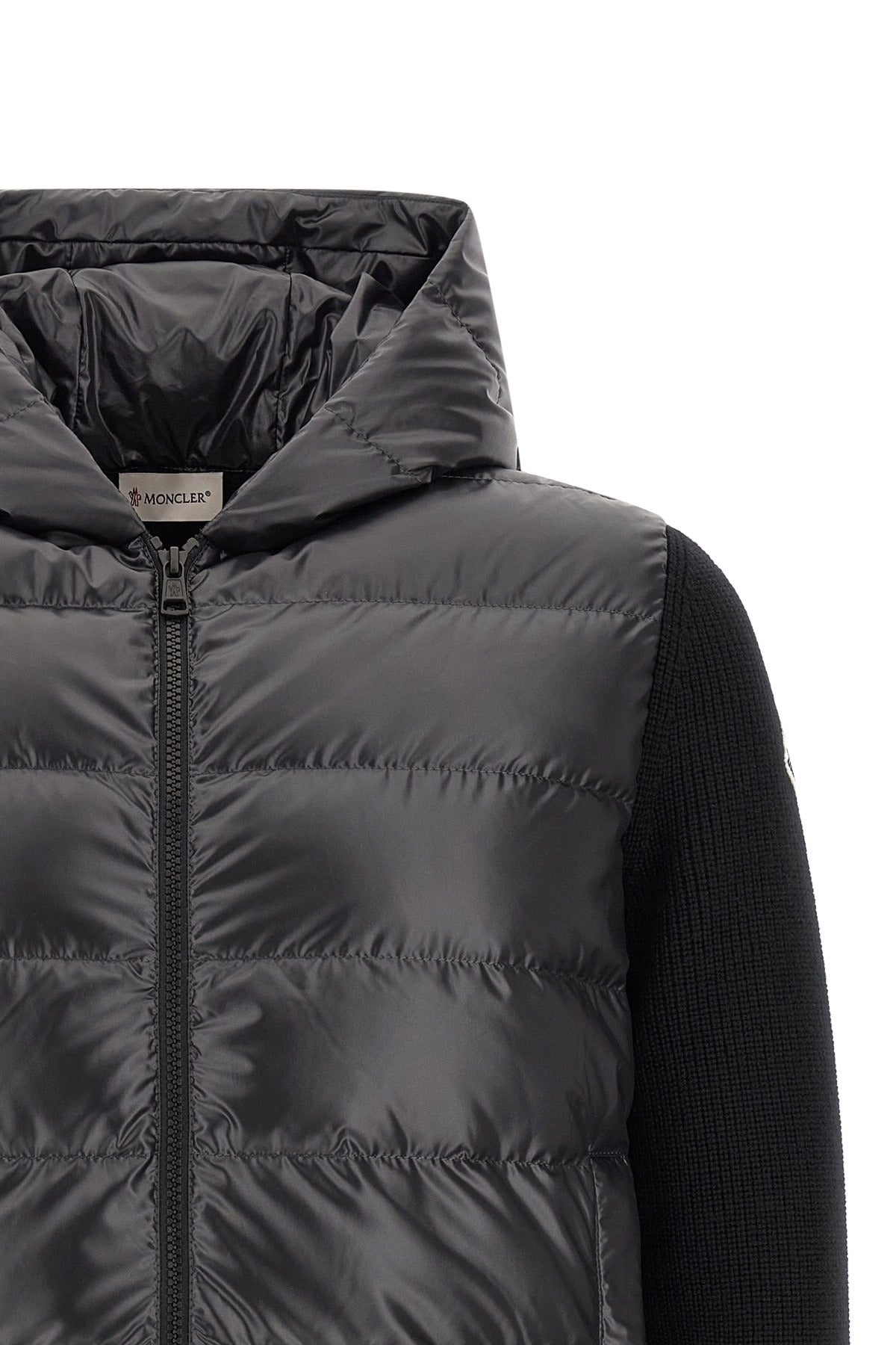 Moncler Padded Hooded Cardigan