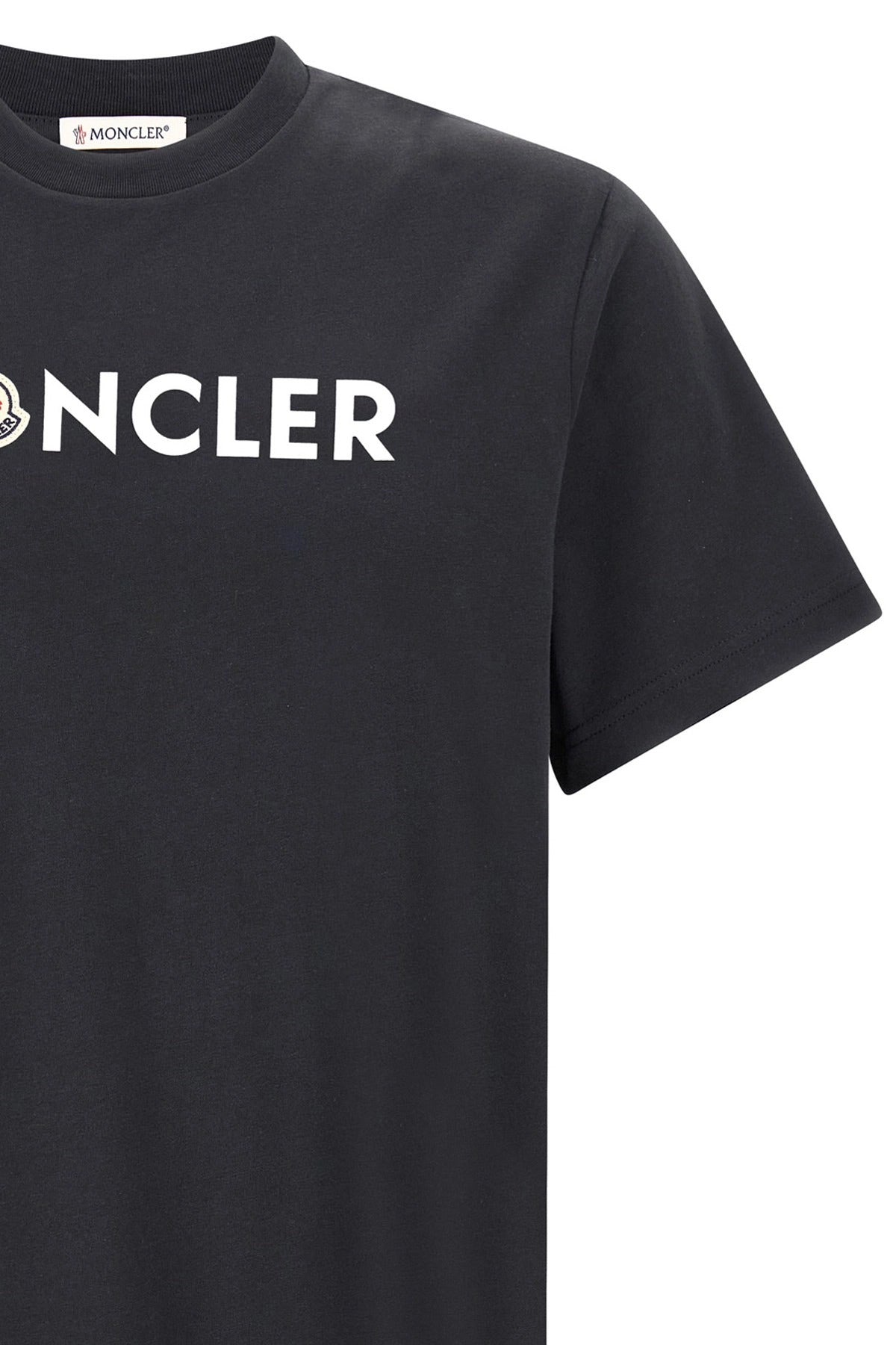 Moncler Front Logo Print T-Shirt
