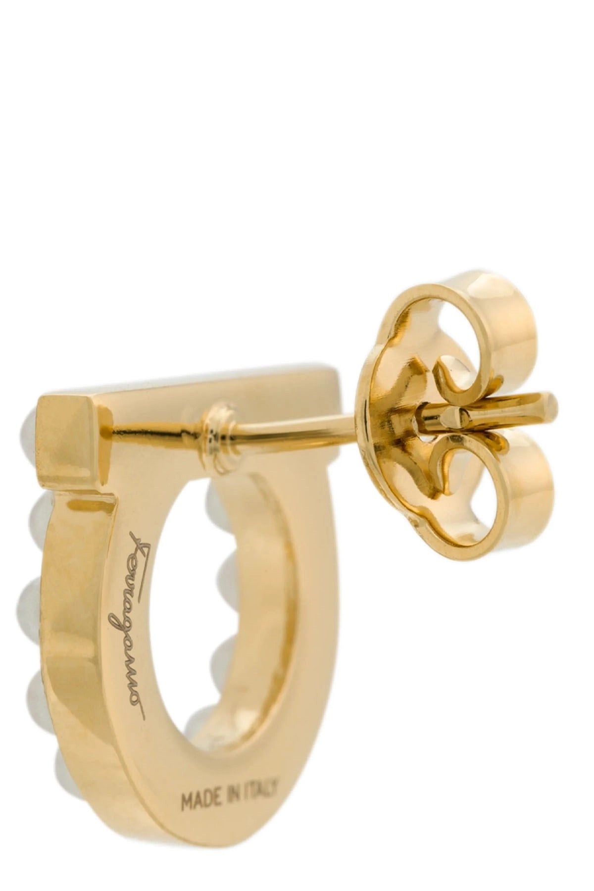 Ferragamo Gancini Earrings