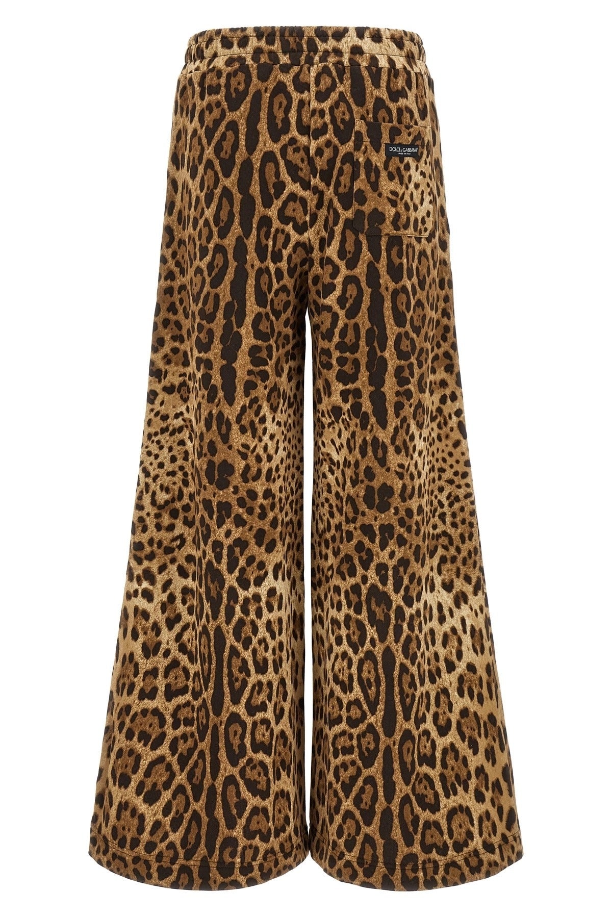 Dolce & Gabbana Leo Print Wide-Leg Pants