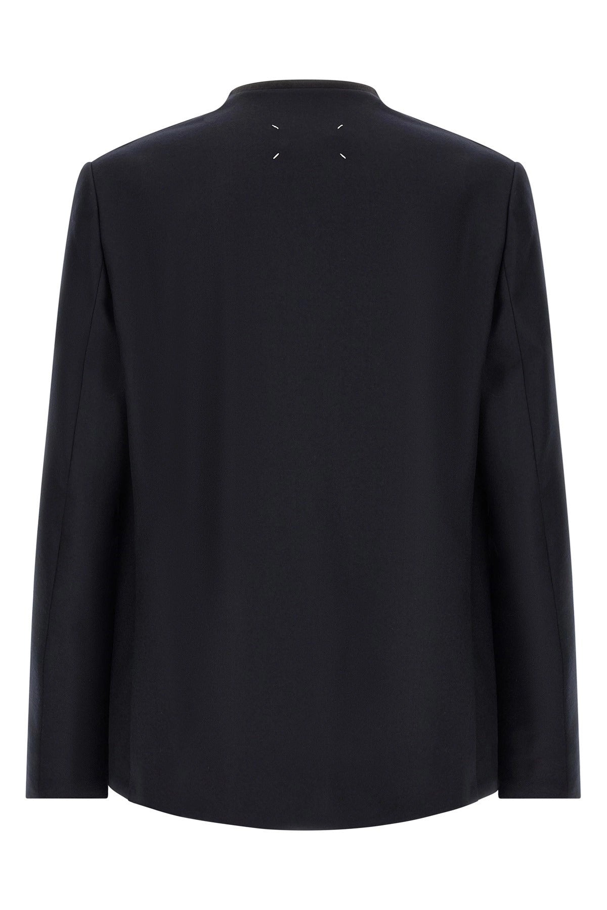 Maison Margiela Minimal Lapel-Free Blazer