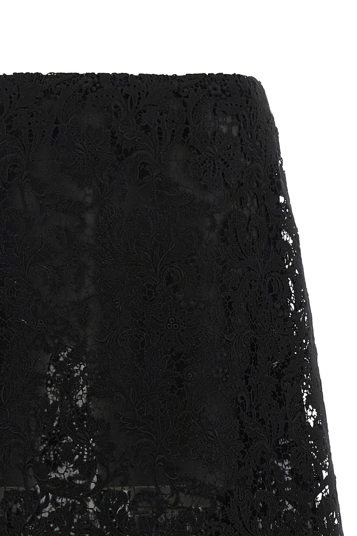 Fendi Macramé Lace Skirt