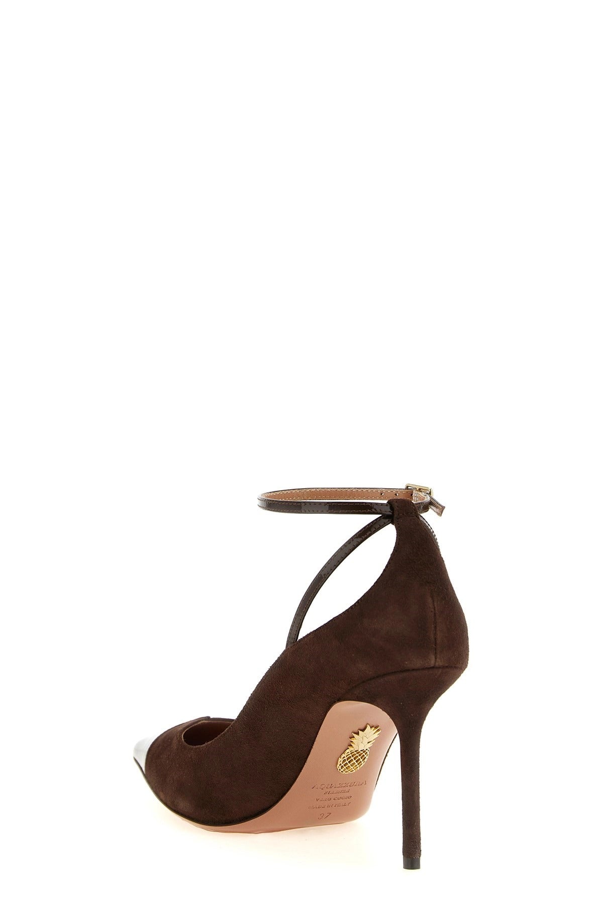 Aquazzura Odysea Suede Patent Pumps
