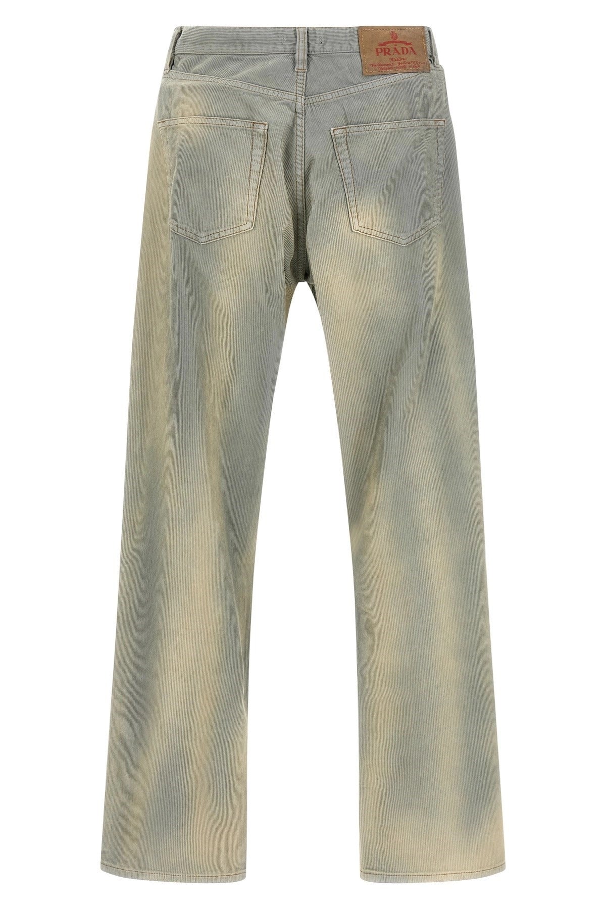 Prada Stonewashed Corduroy Trousers