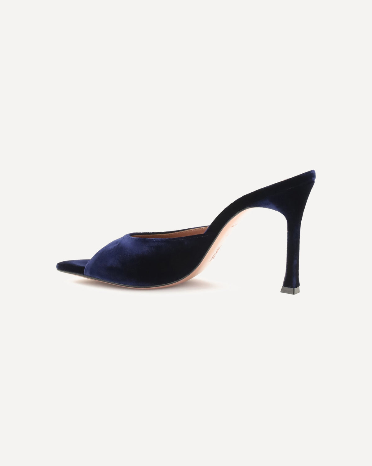 Amina Muaddi Alexa Velvet Sandals
