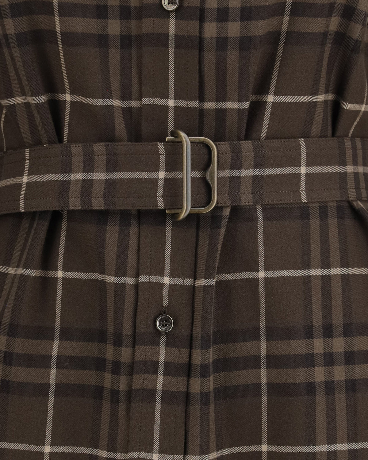 Burberry Check Cotton Shirt Dress