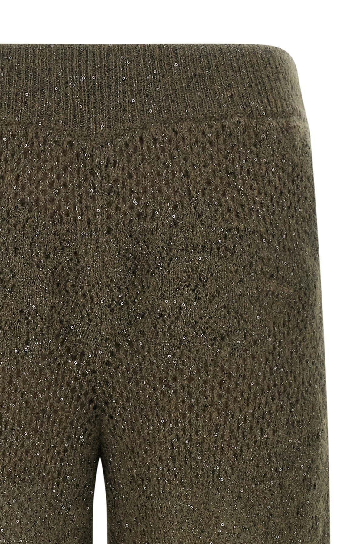 Brunello Cucinelli Track Flower Lace Pants