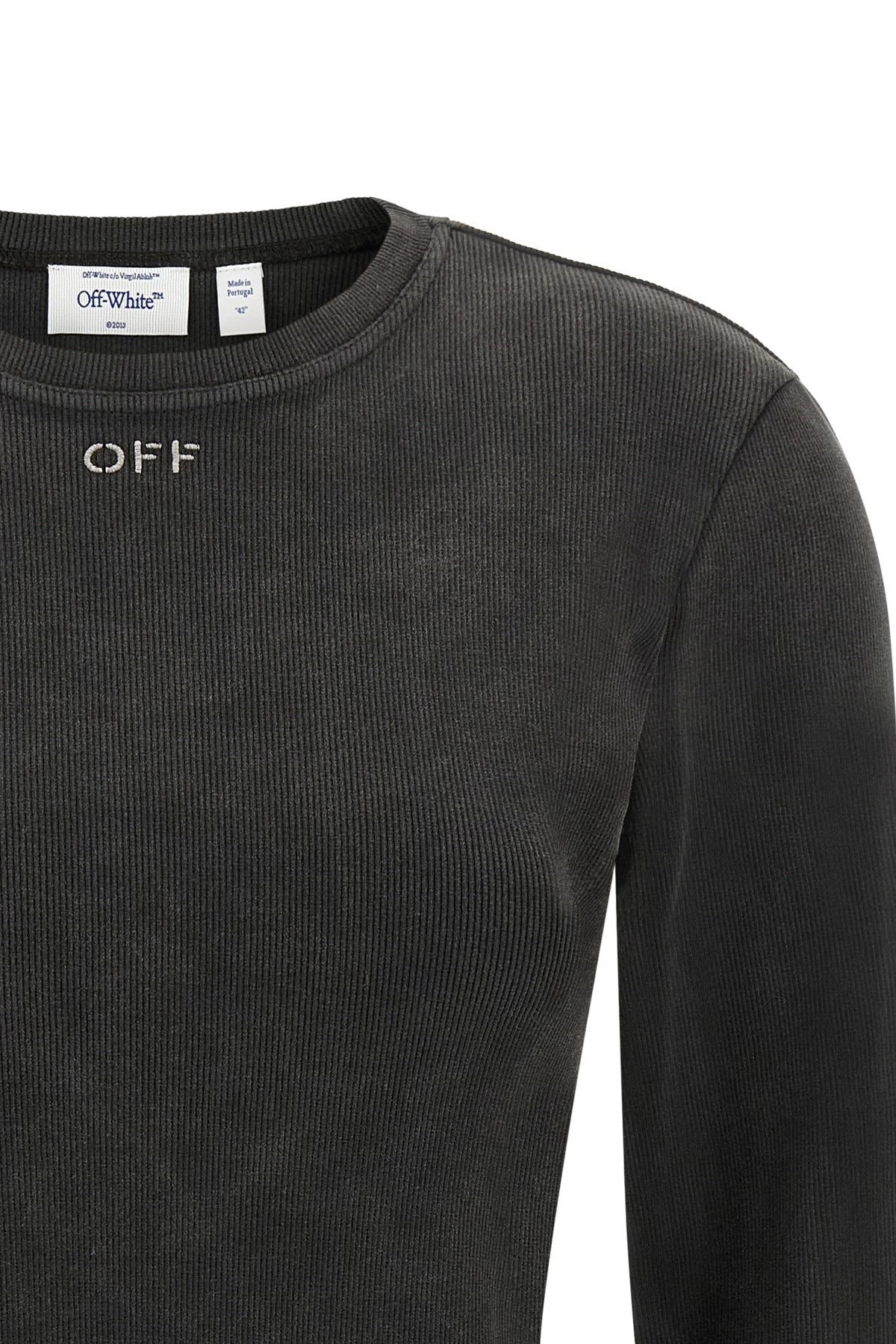 Off-White Off Stamp Long-Sleeved T-Shirt