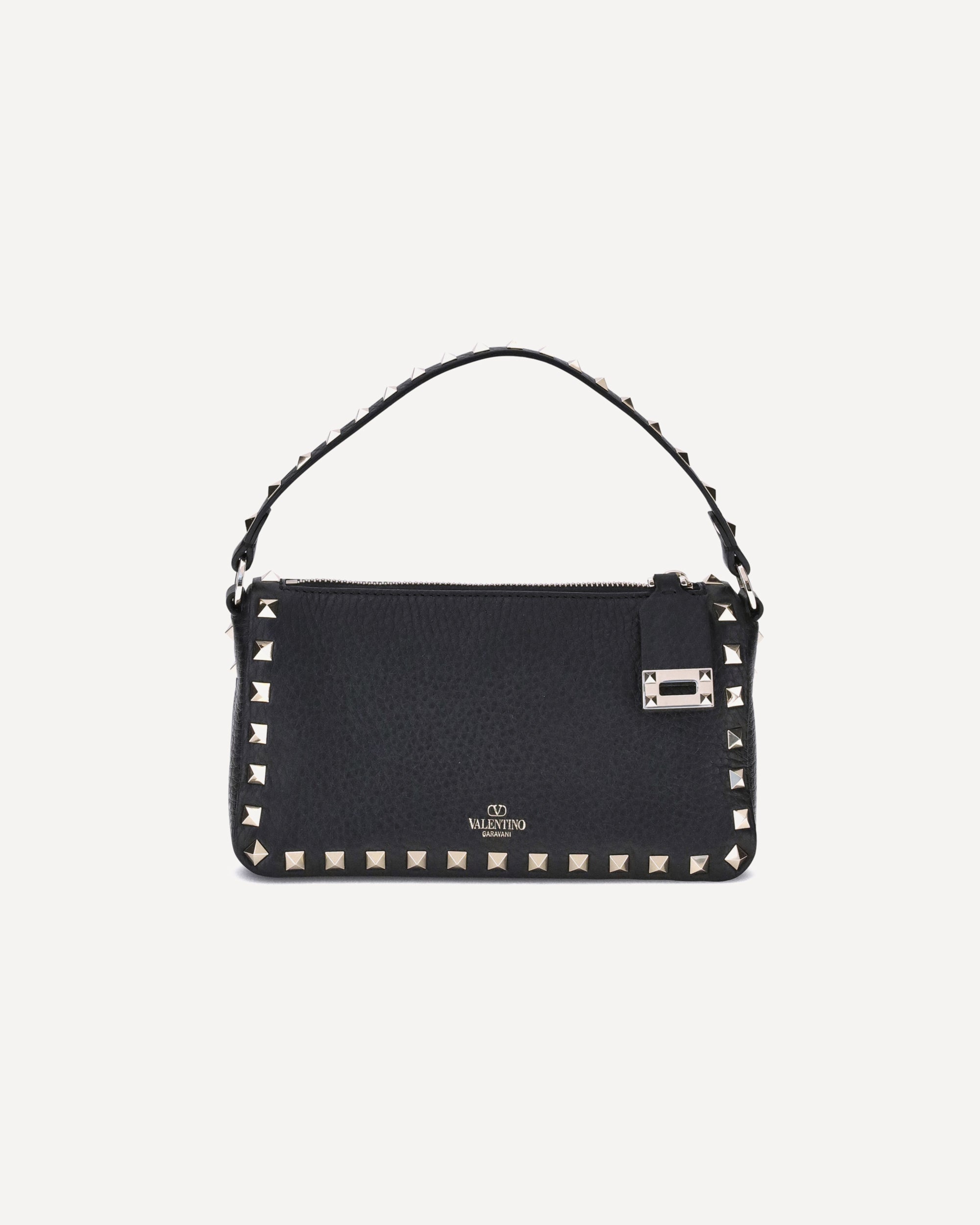 Valentino Garavani Rockstud Leather Shoulder Bag