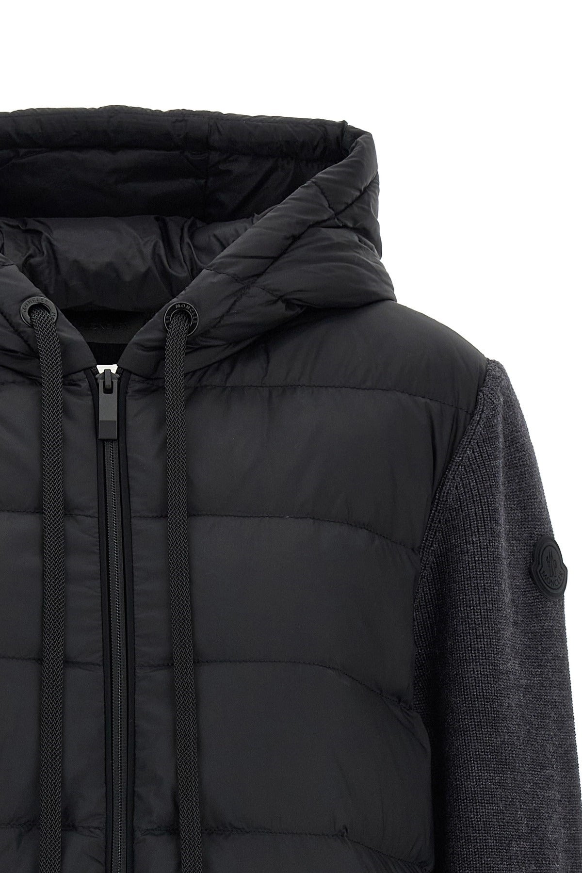 Moncler Hooded Padded Cardigan