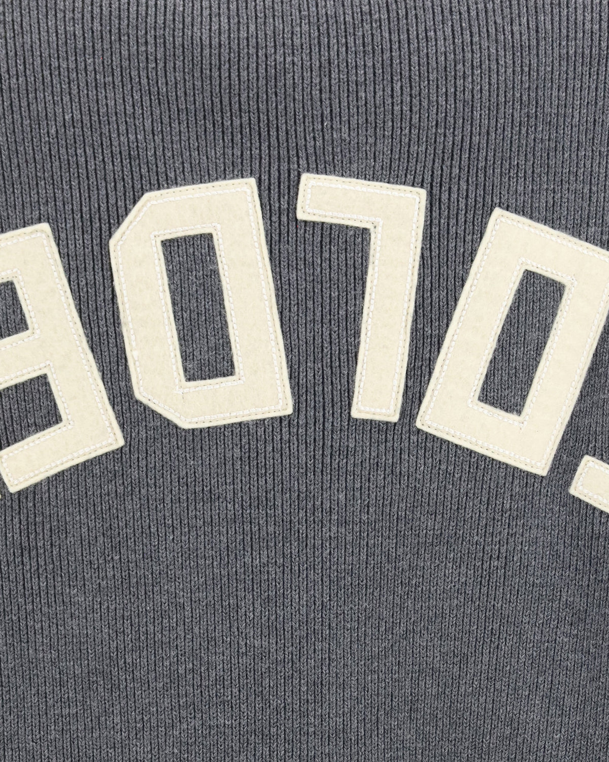Golden Goose Cotton Crewneck Sweater With Back Logo