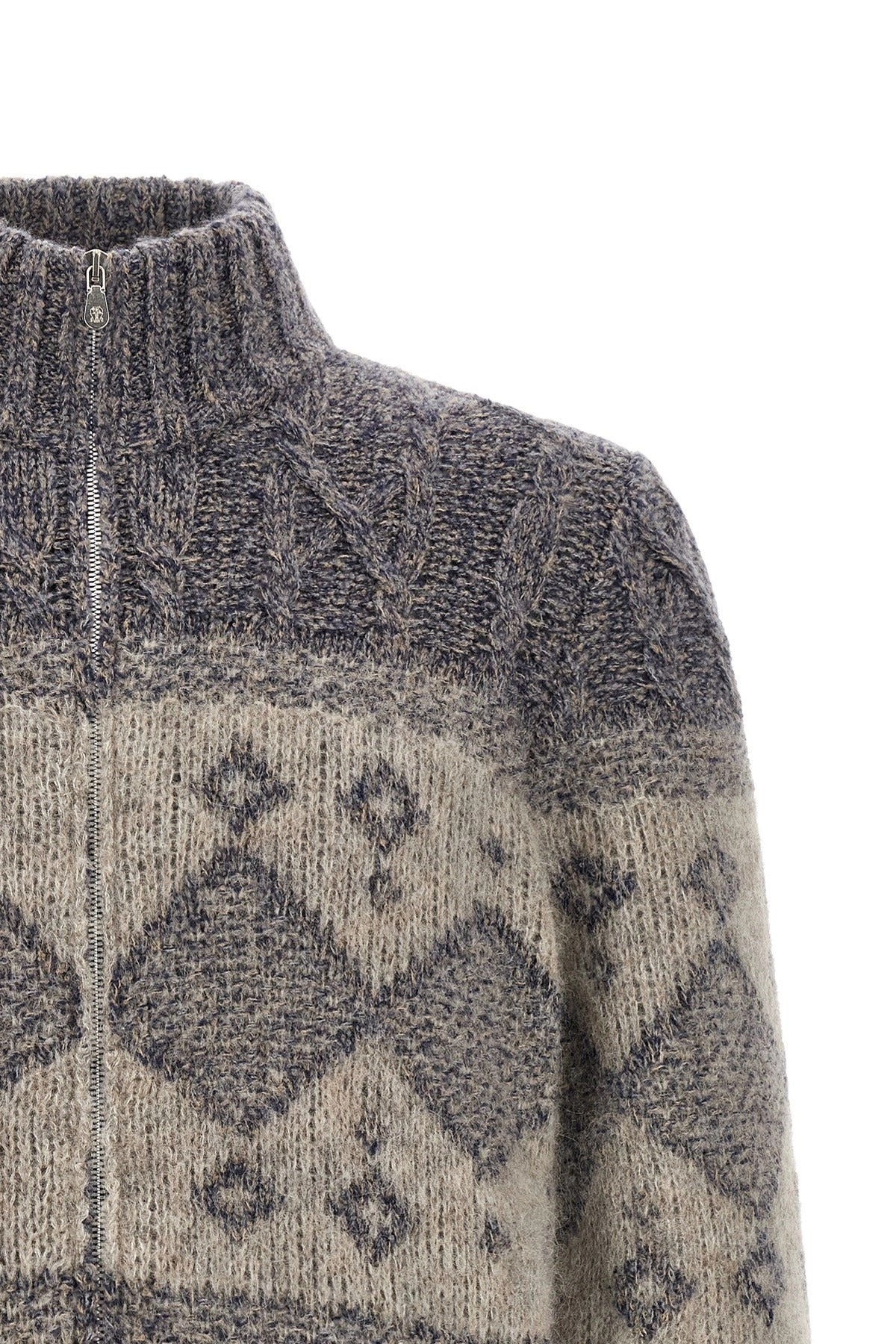 Brunello Cucinelli Chiné Yarn Cardigan
