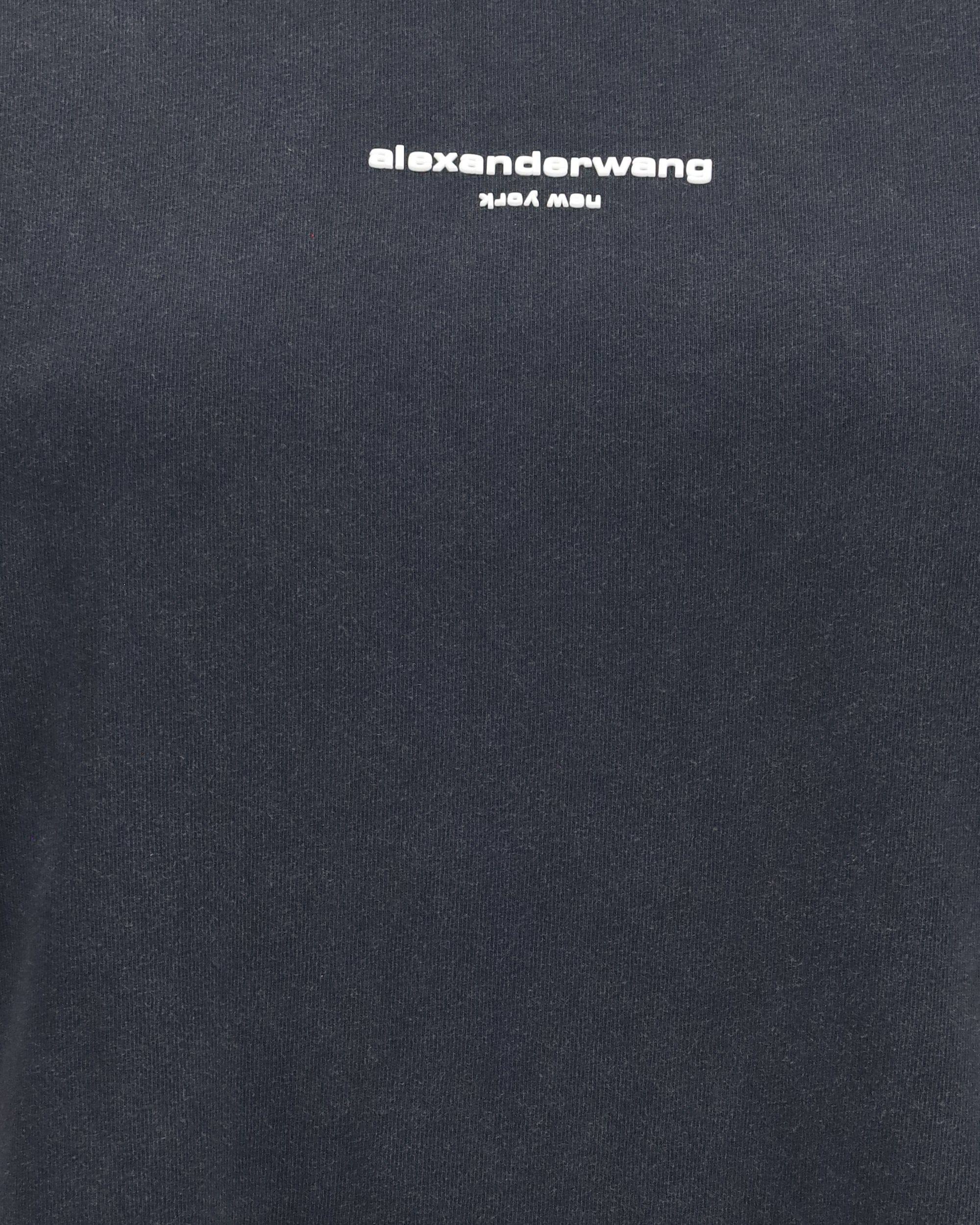 Alexander Wang Short-Sleeve T-Shirt With Central Logo Print