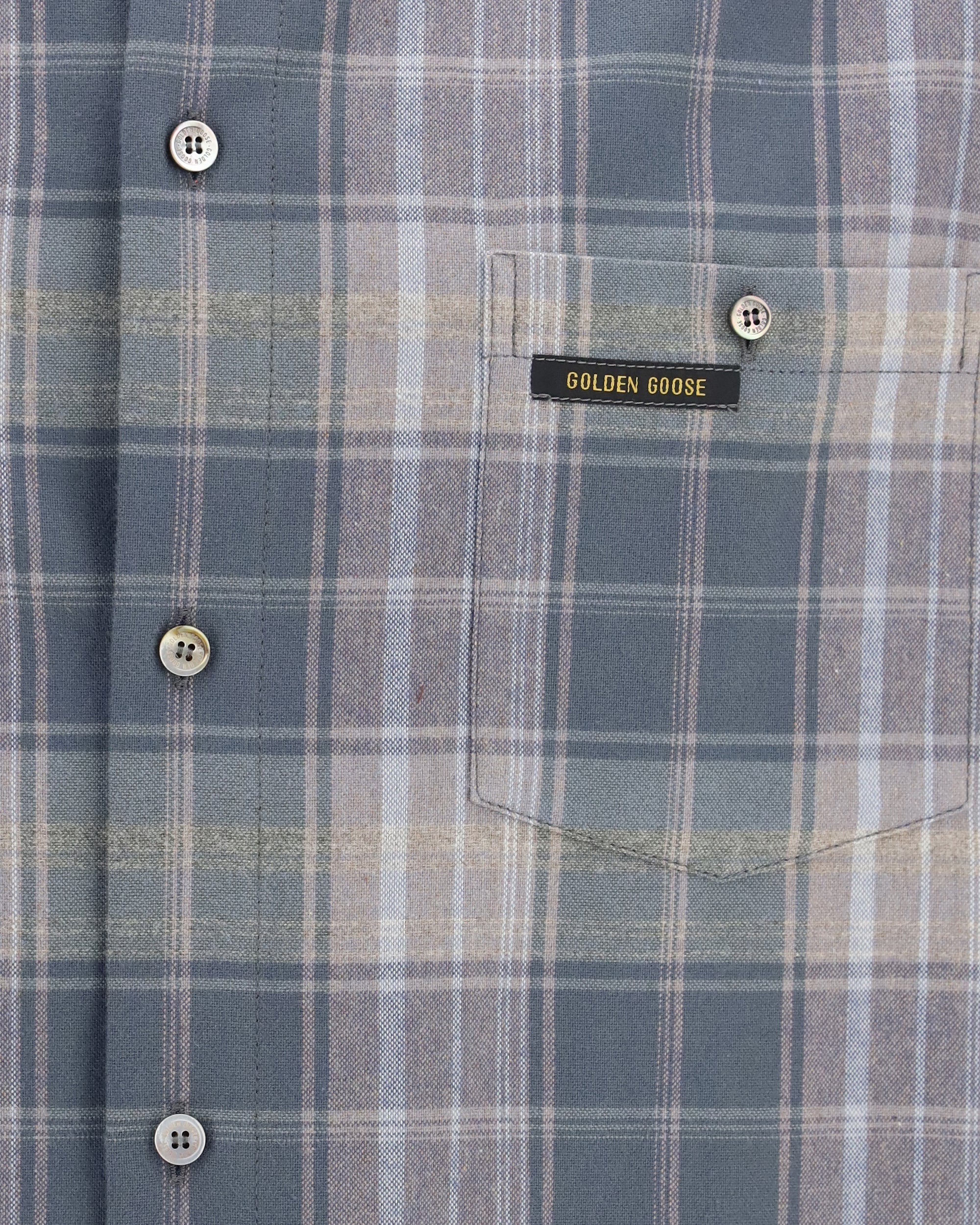 Golden Goose Journey Checked Shirt