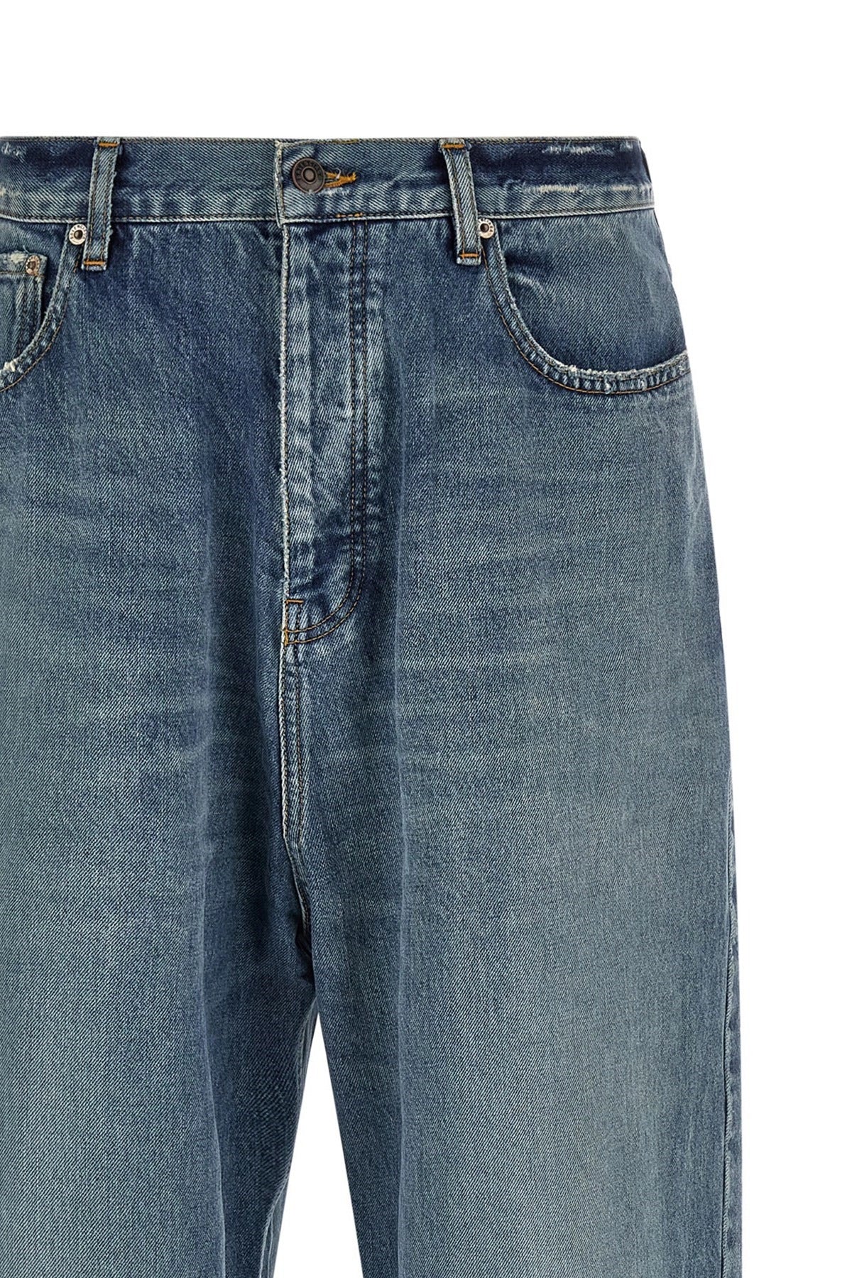 Balenciaga Distressed Baggy Jeans