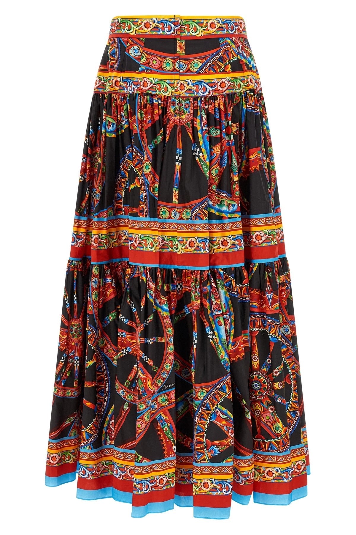 Dolce & Gabbana Carretto Maxi Skirt