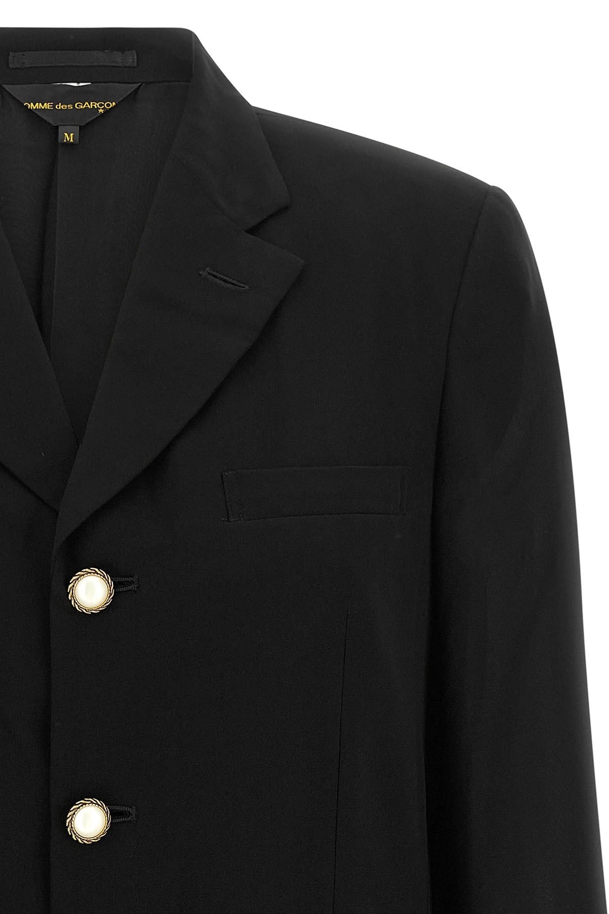 Comme Des Garçons Jewel Buttons Blazer