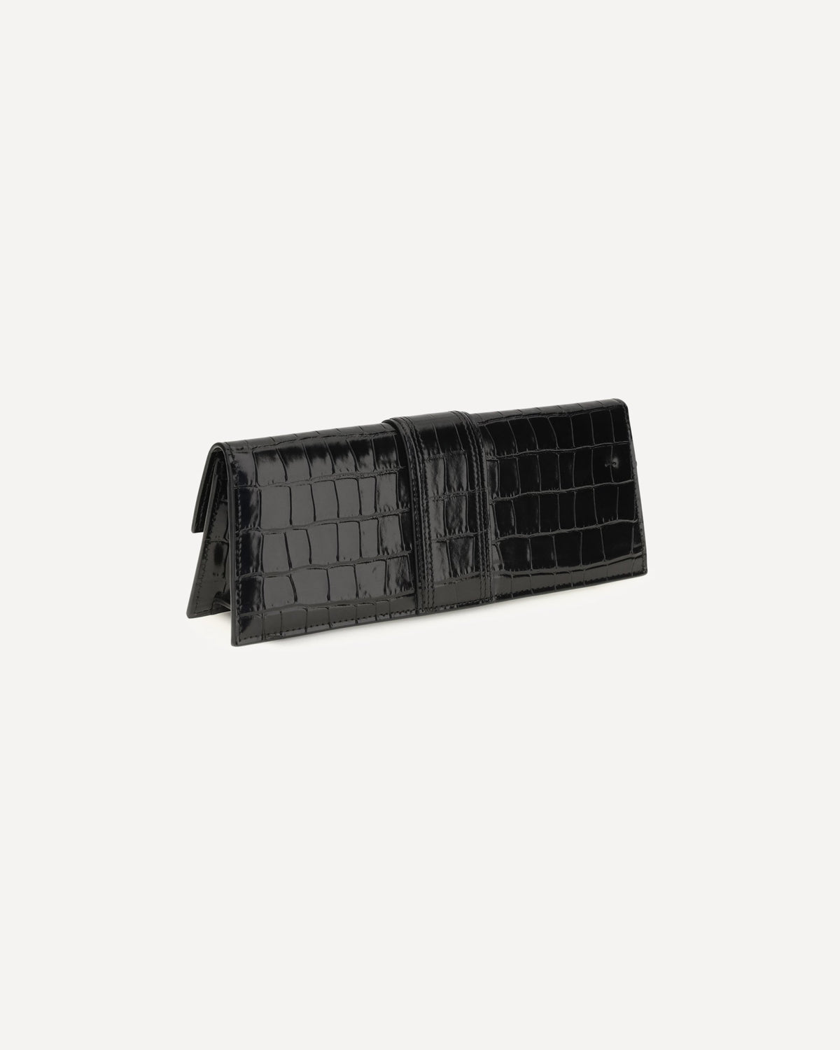 Jacquemus Crocodile-Effect Bambino Pouch