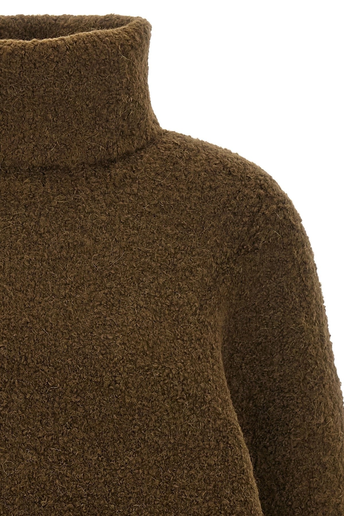 TOTEME Bouclé Turtleneck Sweater