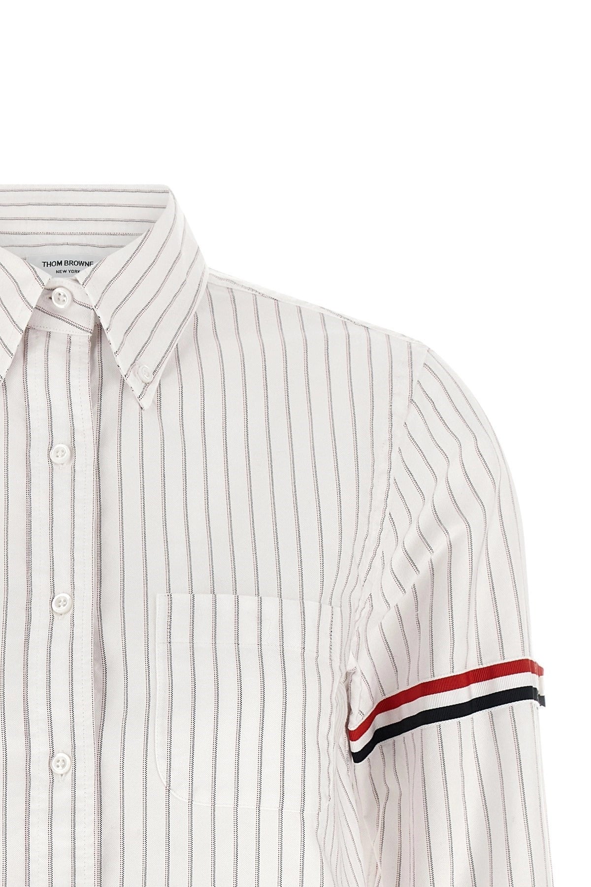 Thom Browne 4bar Cropped Shirt