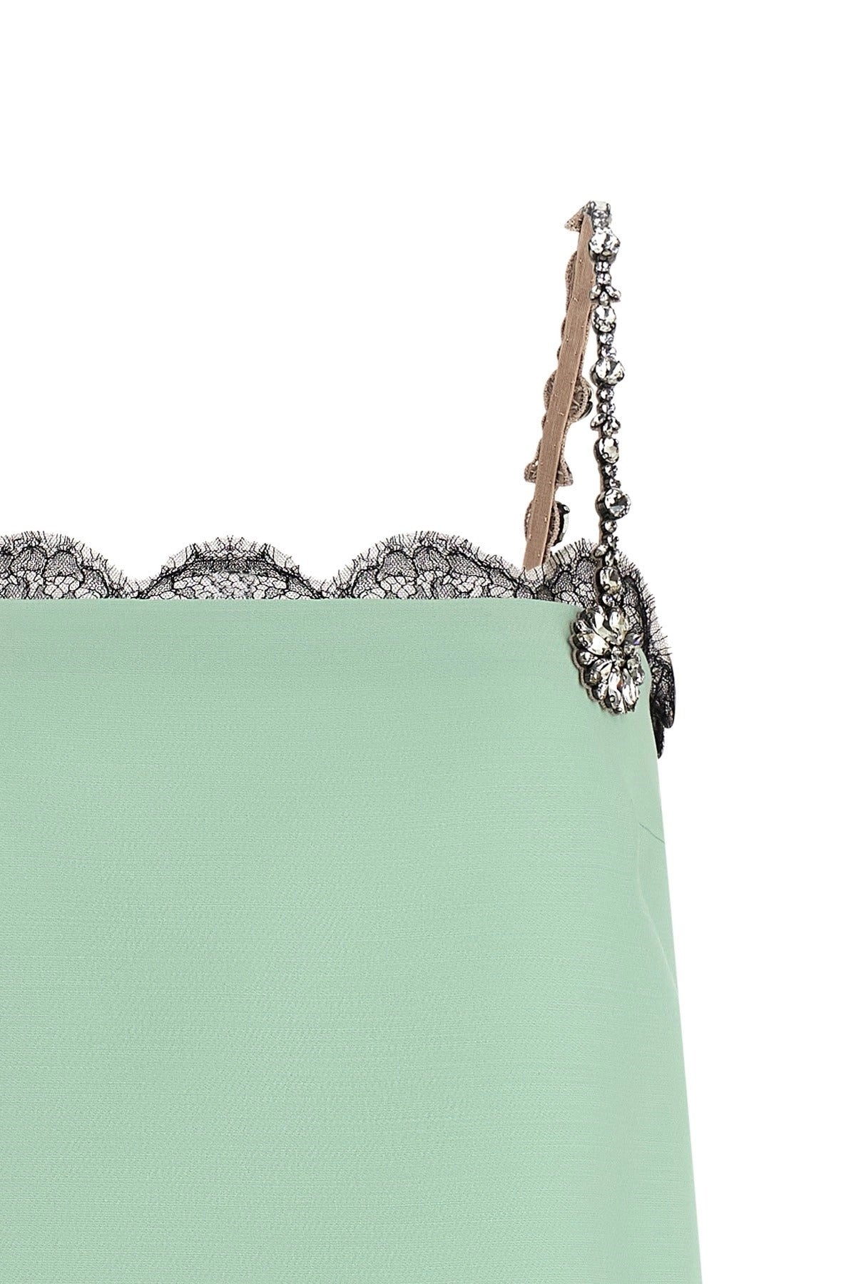 Valentino Garavani Crystal Embroidery Mini Dress