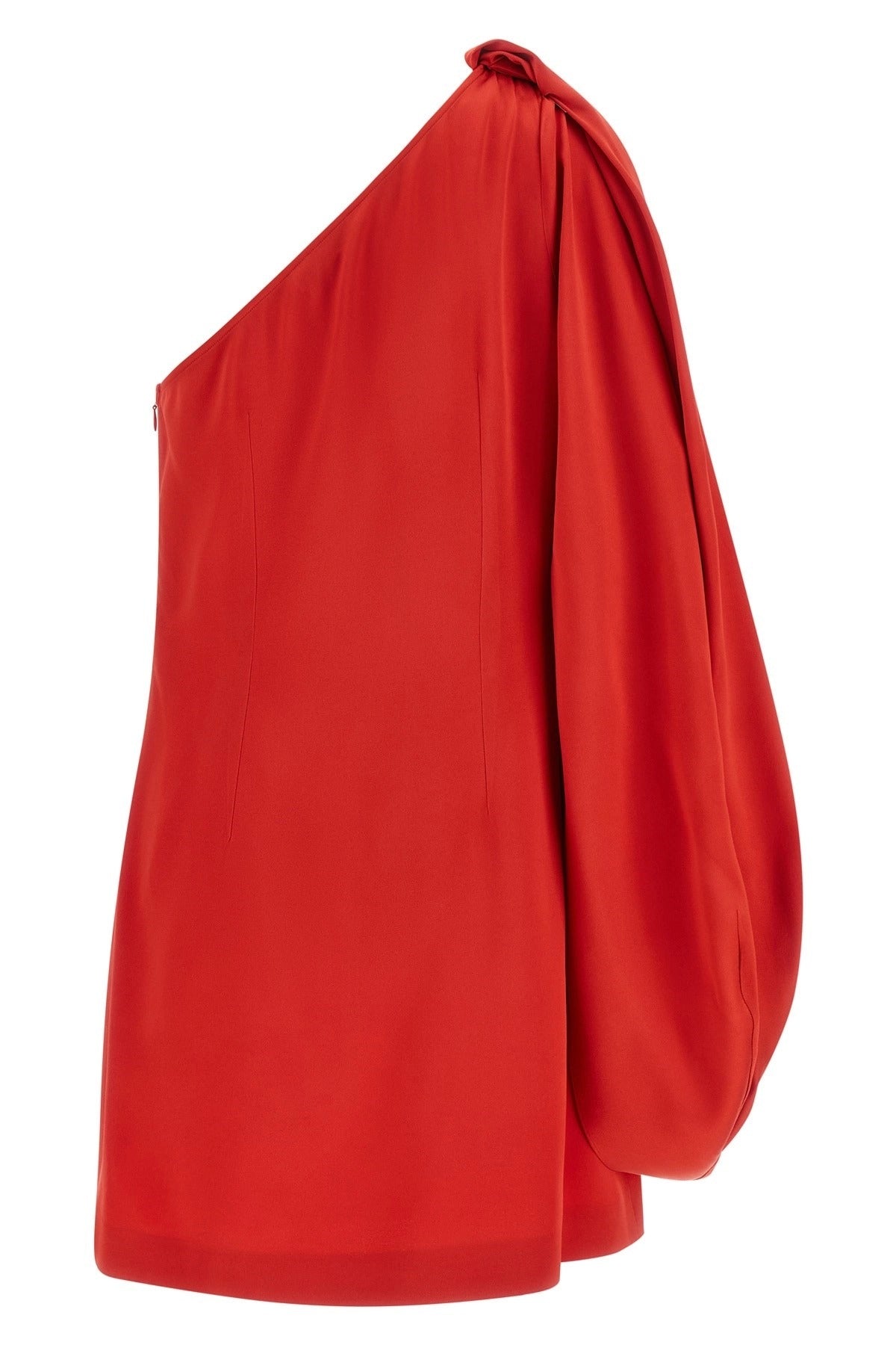 Stella McCartney Asymmetrical One-Shoulder Mini Dress